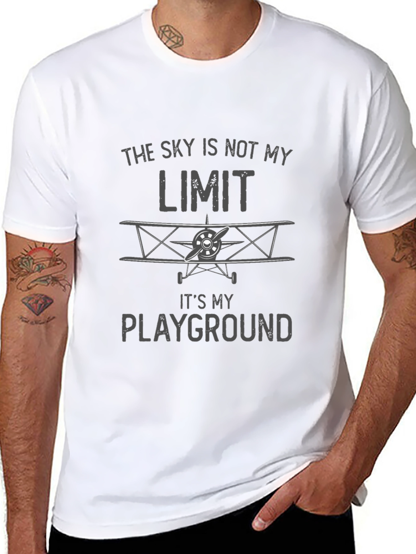 Pilots Playground Graphic T-Shirt