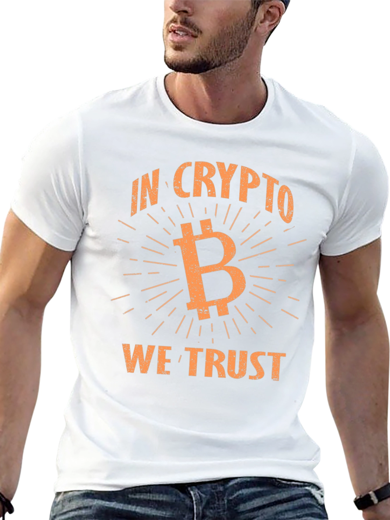 Crypto Bitcoin Graphic T-Shirt