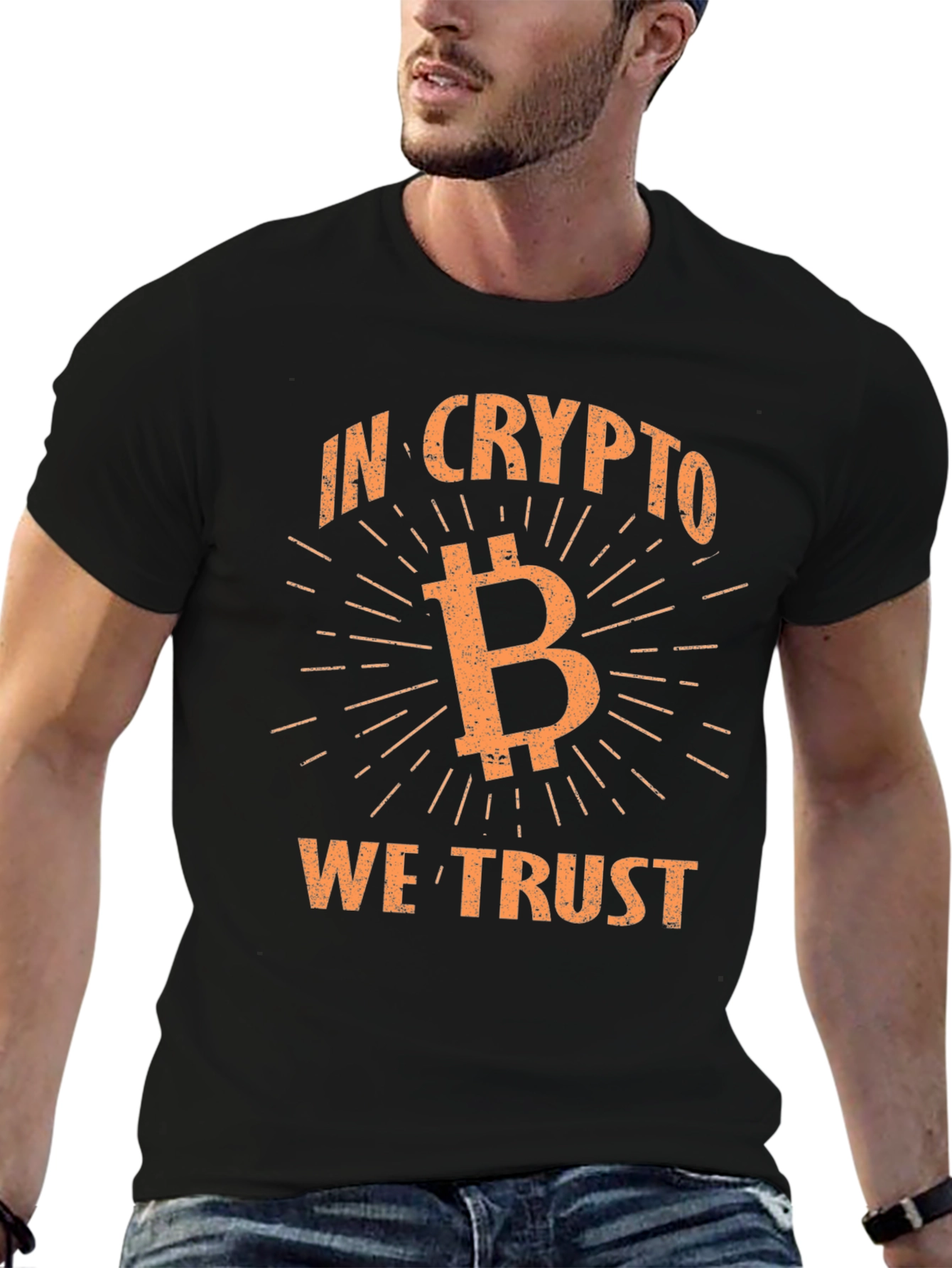 Crypto Bitcoin Graphic T-Shirt