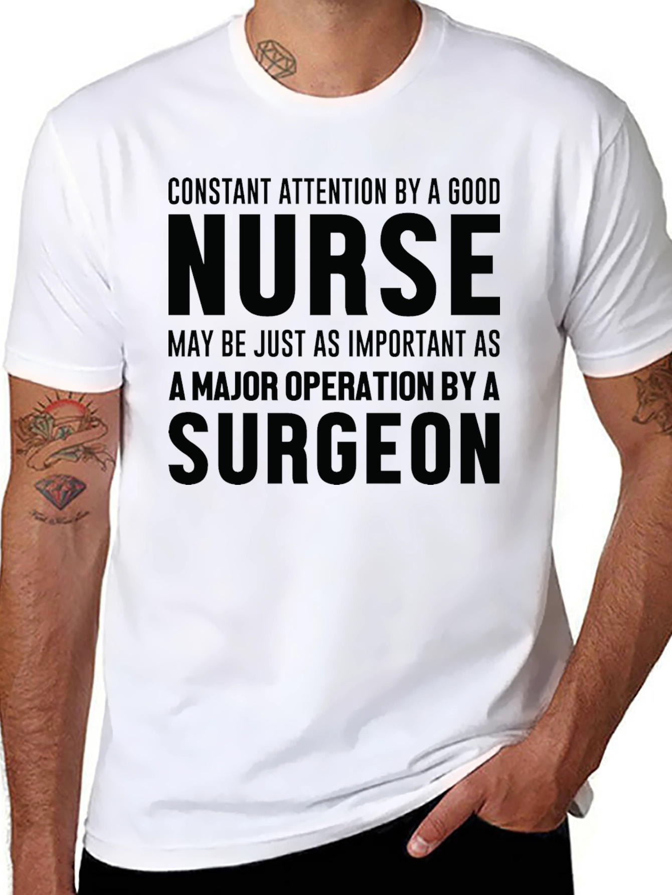 Nurse Surgeon T-Shirt - Medical Professional Apparel