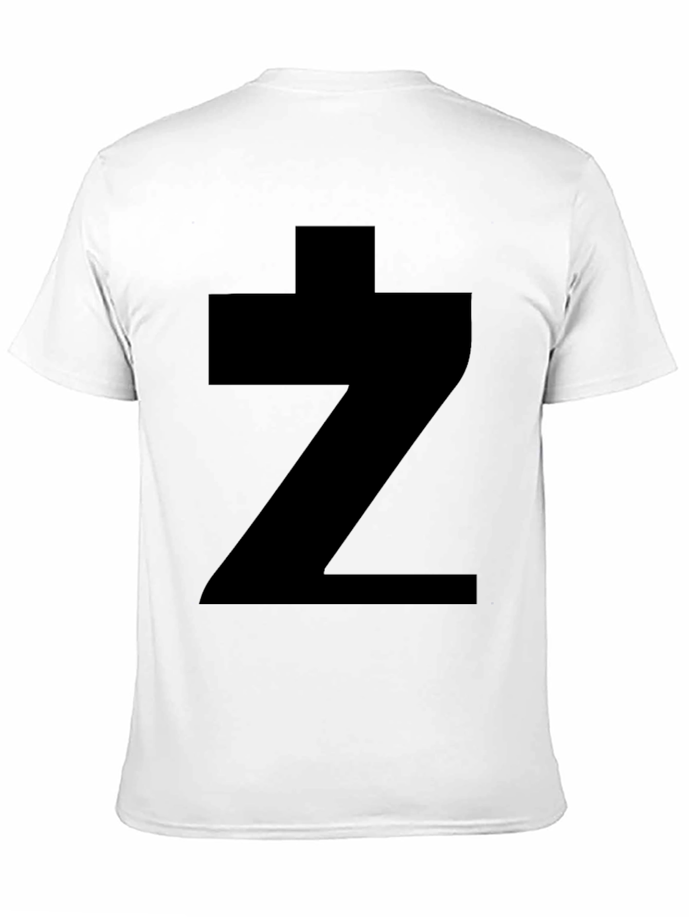 Bold Symbol Graphic Tee - Black Cotton Casual Shirt