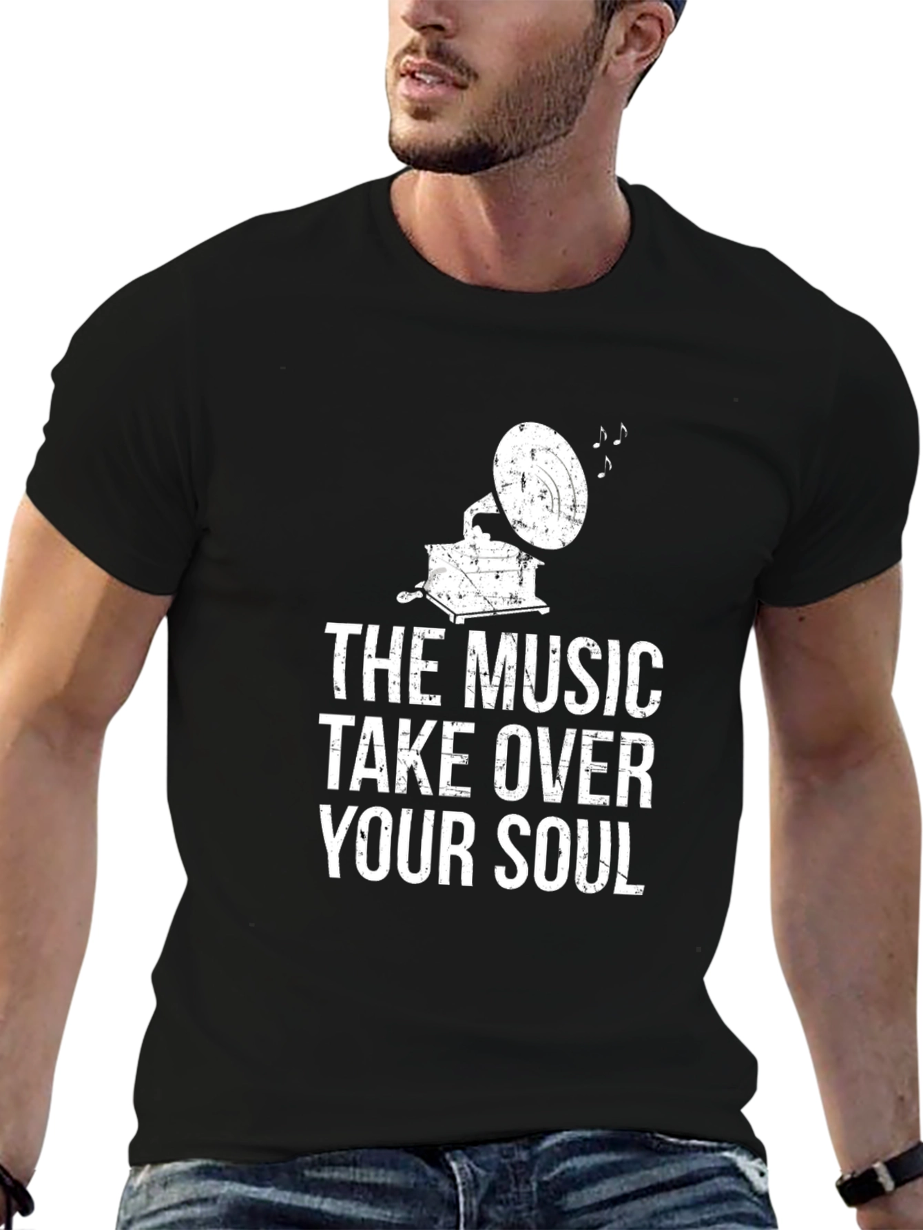Music Take Over Your Soul Graphic T-Shirt