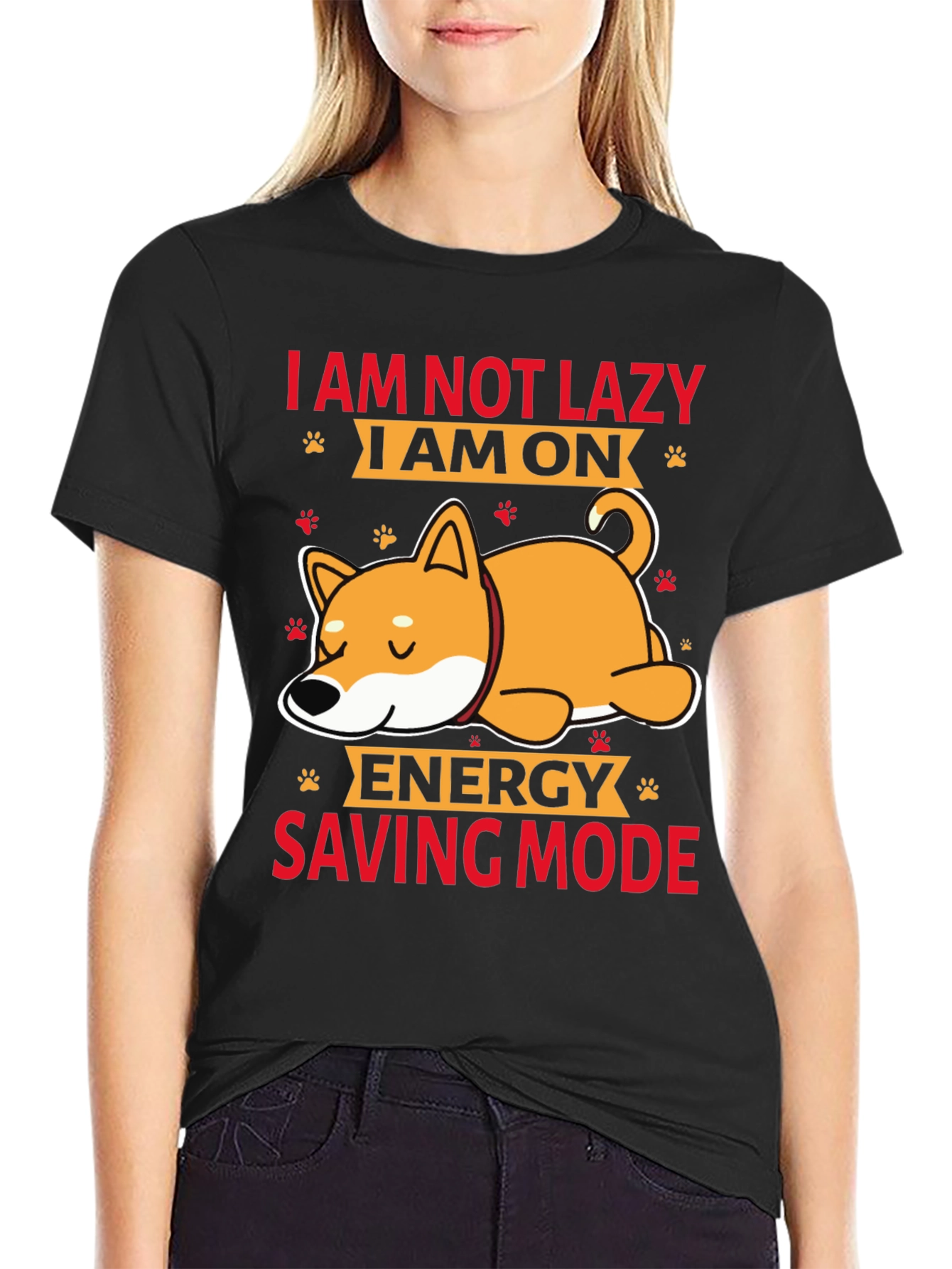 I am not Lazy Energy Saving Mode T-Shirt