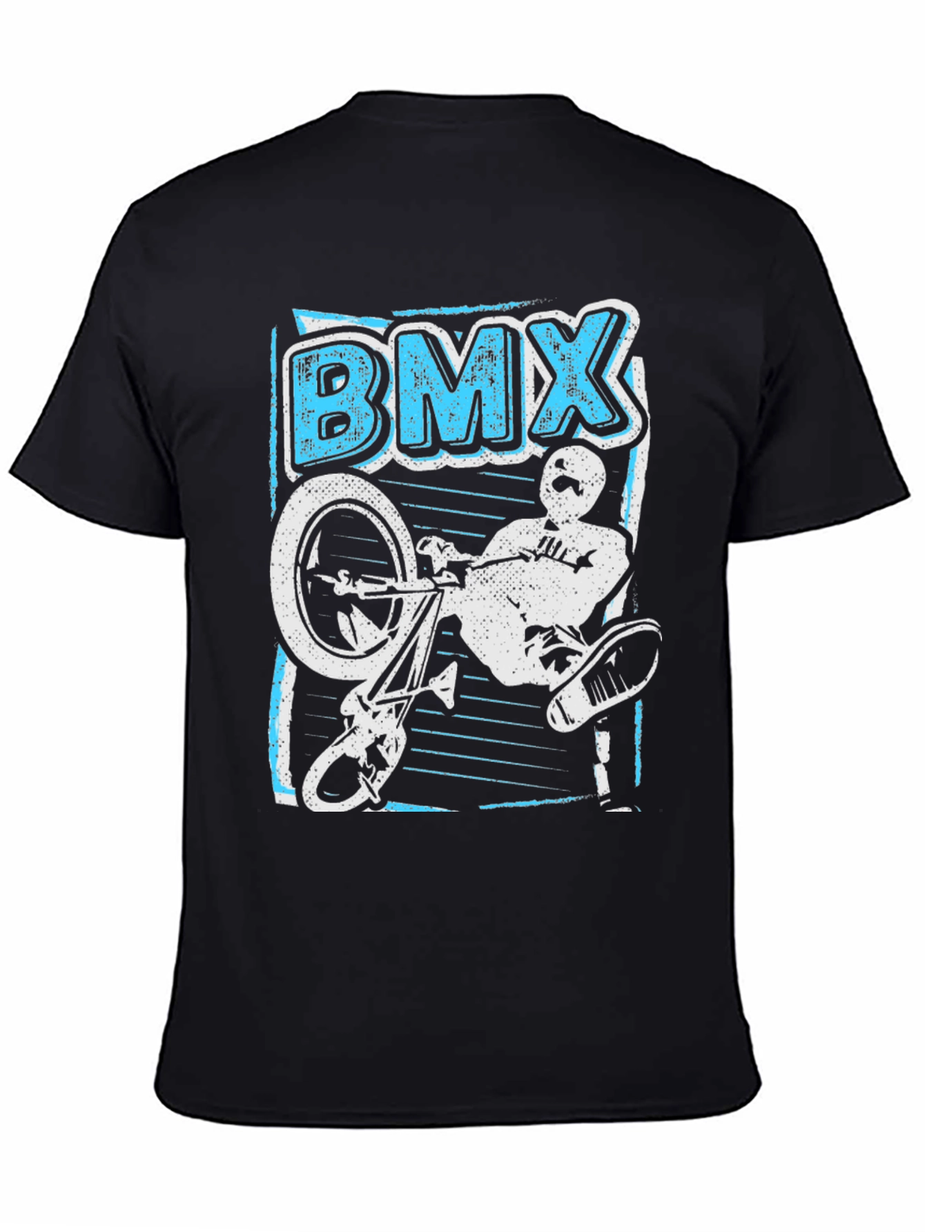 BMX Rider Graphic Tee - Black