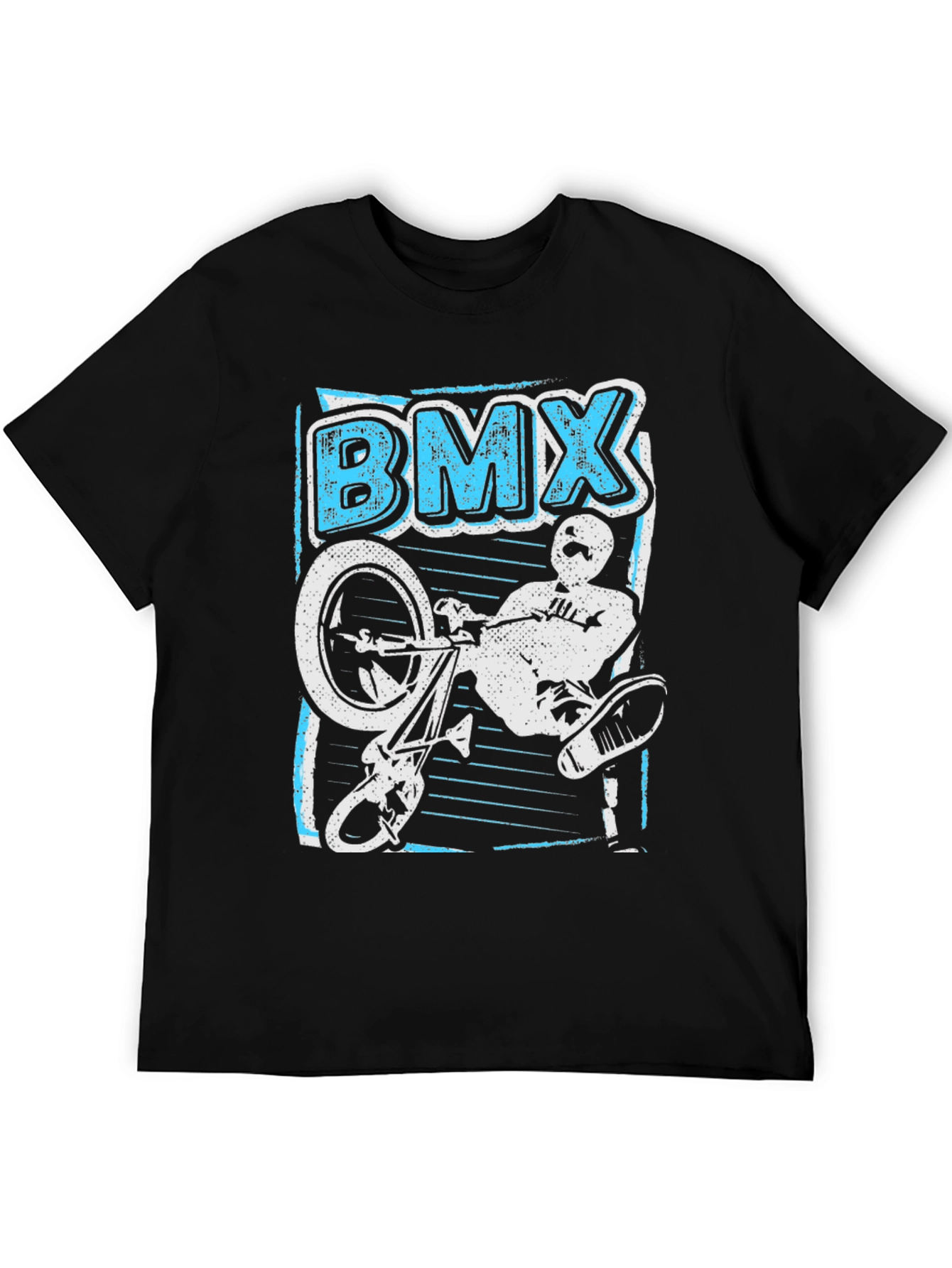 BMX Rider Graphic Tee - Black