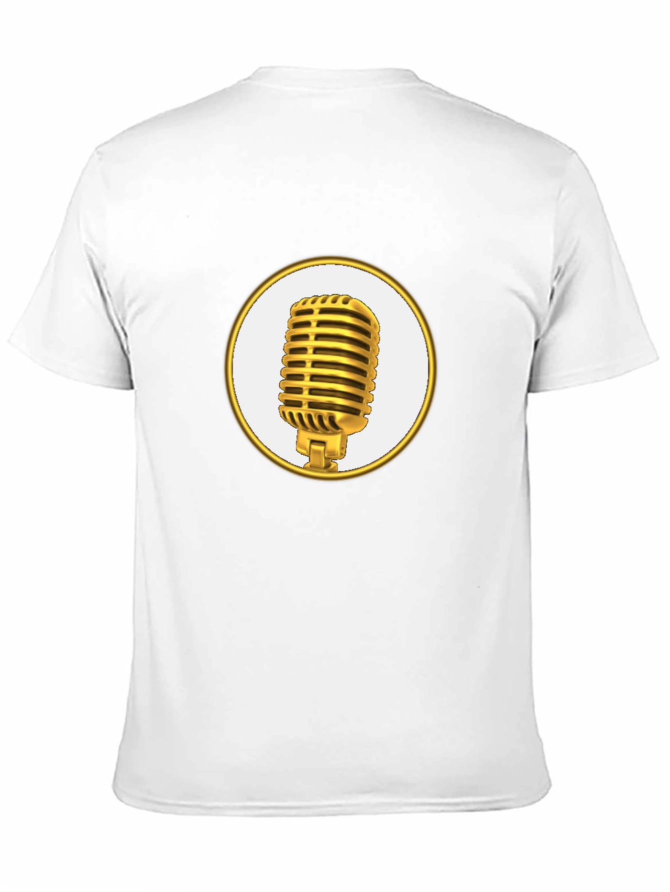 Retro Microphone Graphic Tee - Stylish & Comfortable