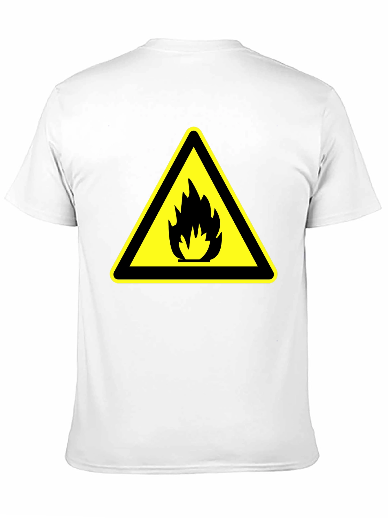 Flammable Hazard Black T-Shirt