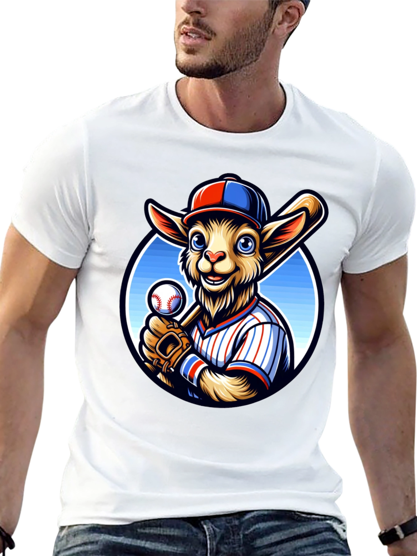 Baseball Goat T-Shirt