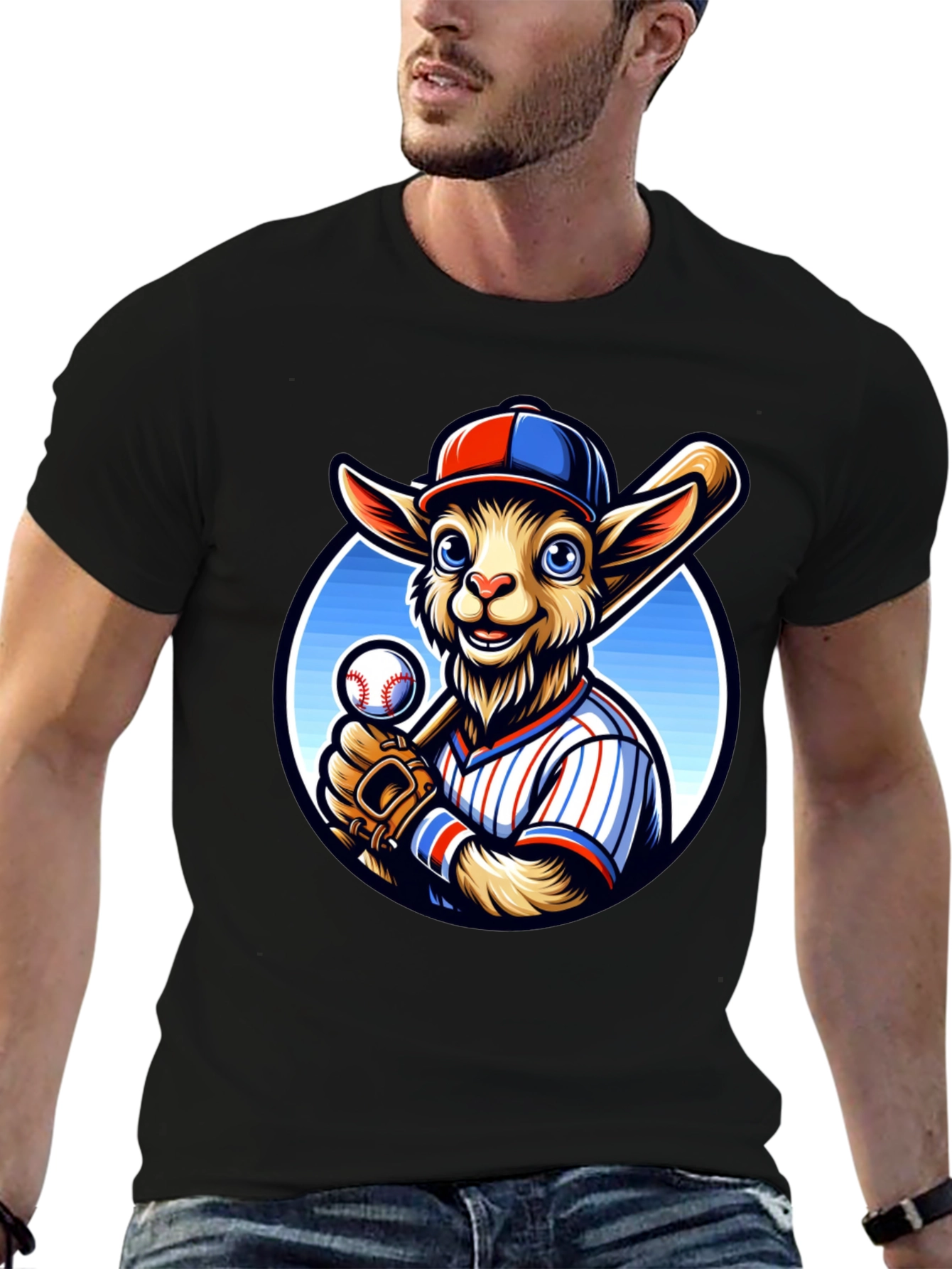 Baseball Goat T-Shirt