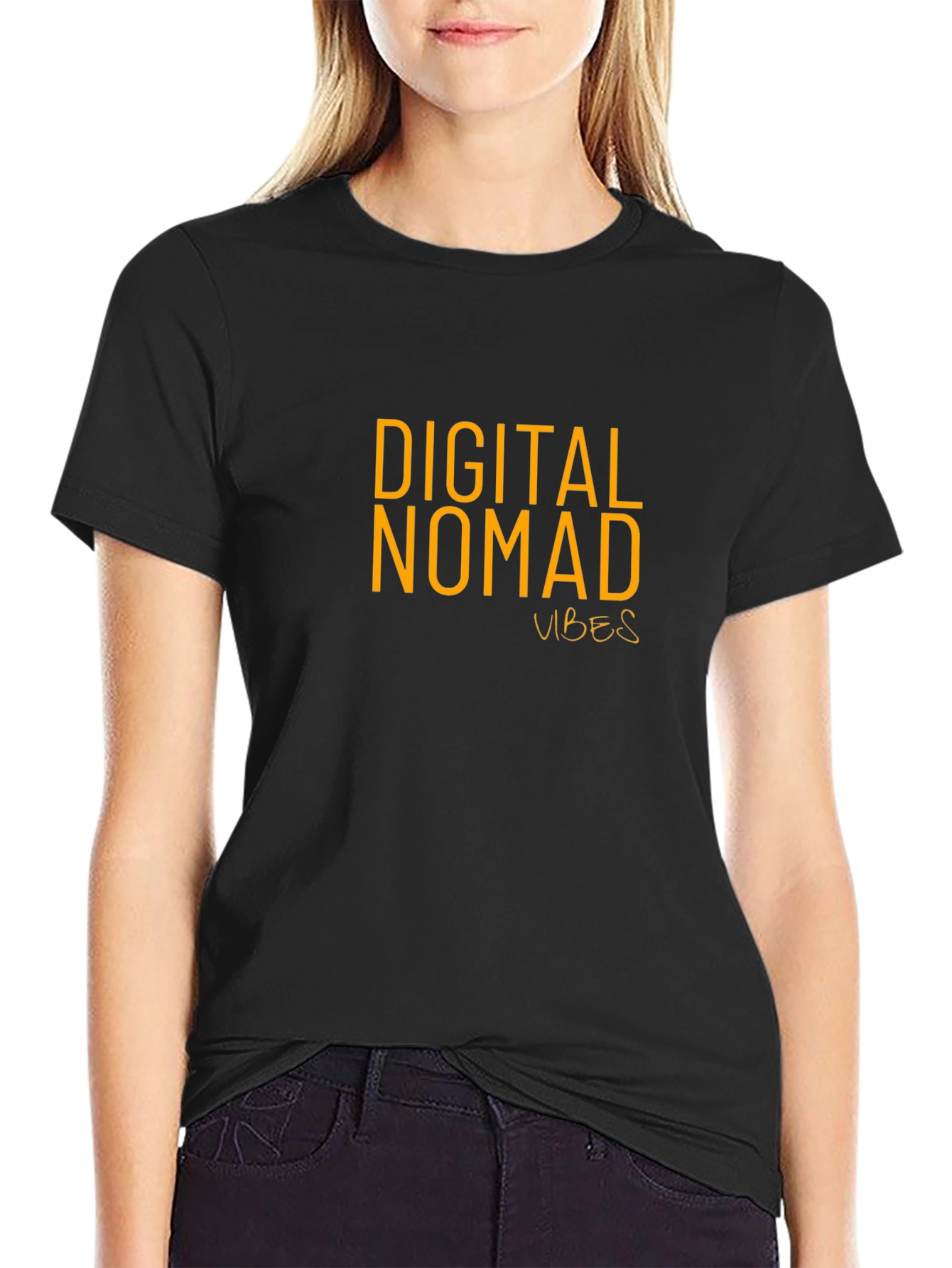 Digital Nomad Vibes Graphic T-Shirt