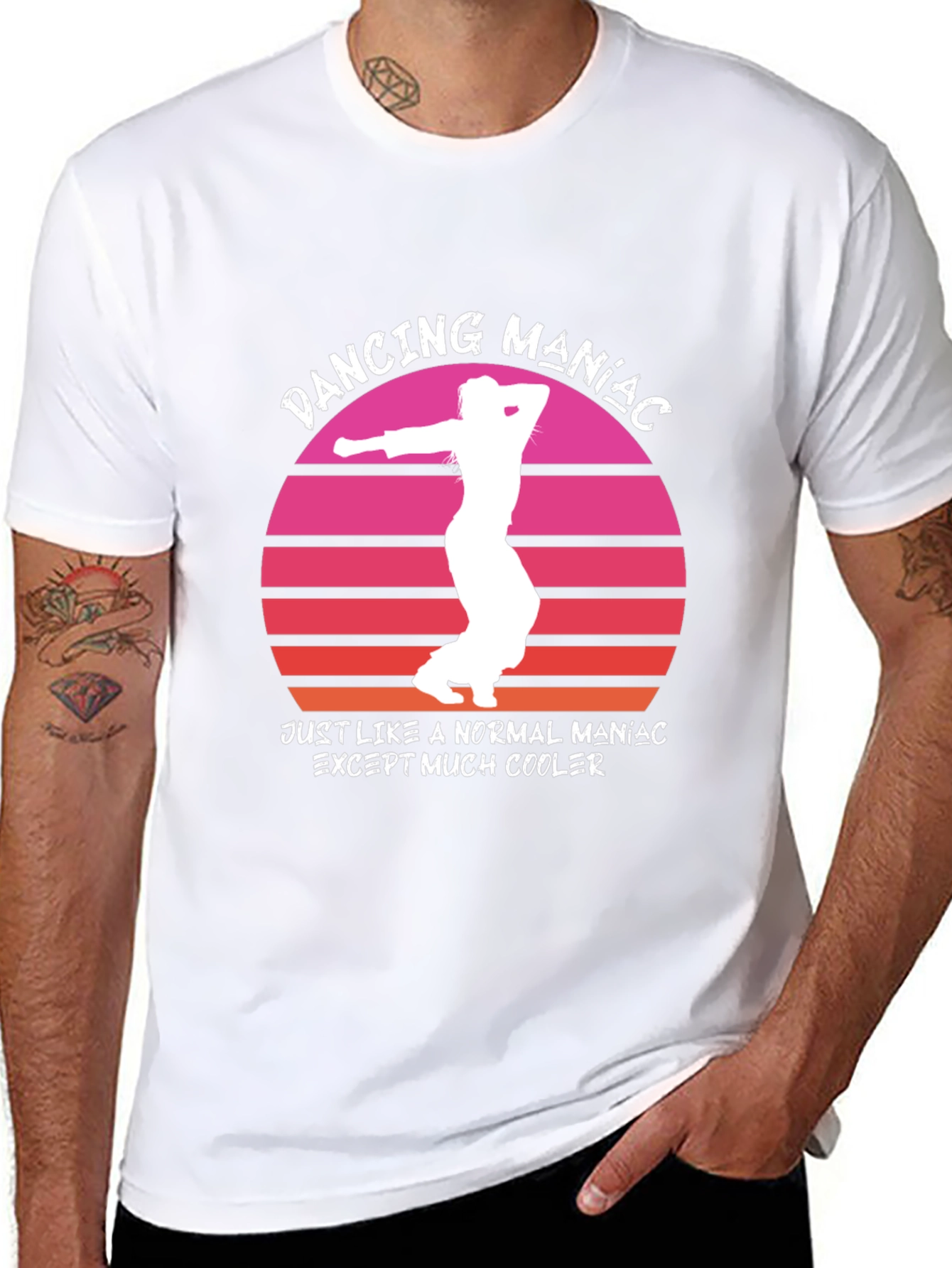 Dancing Maniac T-Shirt - Retro Style