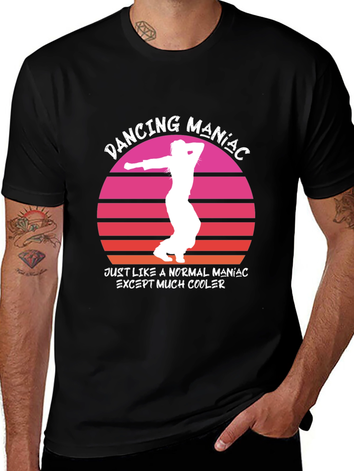 Dancing Maniac T-Shirt - Retro Style