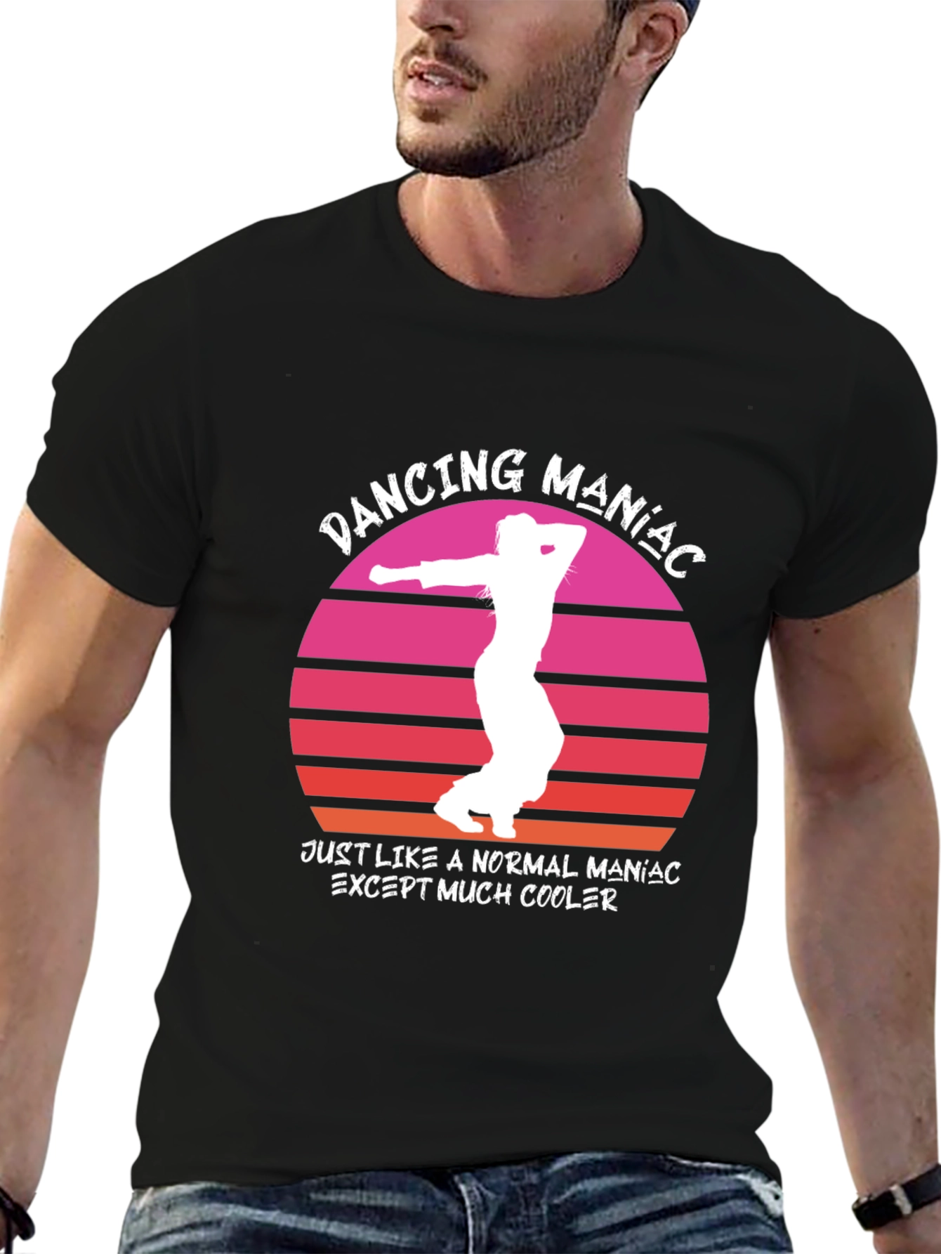 Dancing Maniac T-Shirt - Retro Style