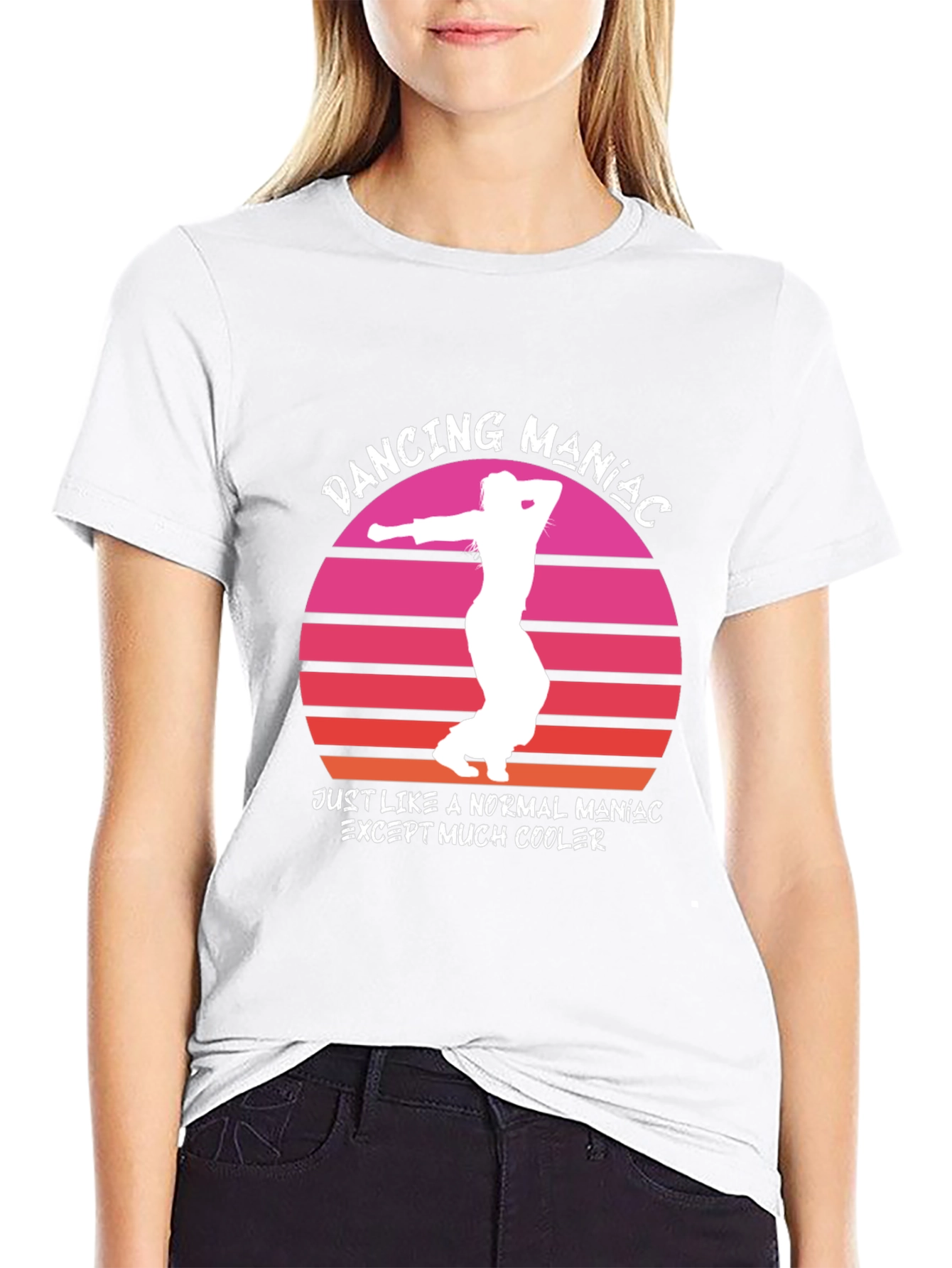 Dancing Maniac T-Shirt - Retro Style