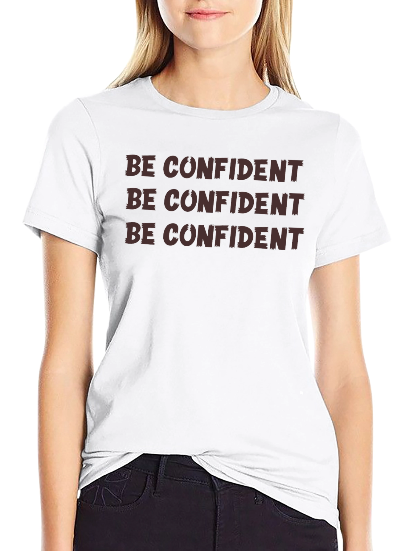Be Confident Graphic Tee - Bold Statement T-Shirt