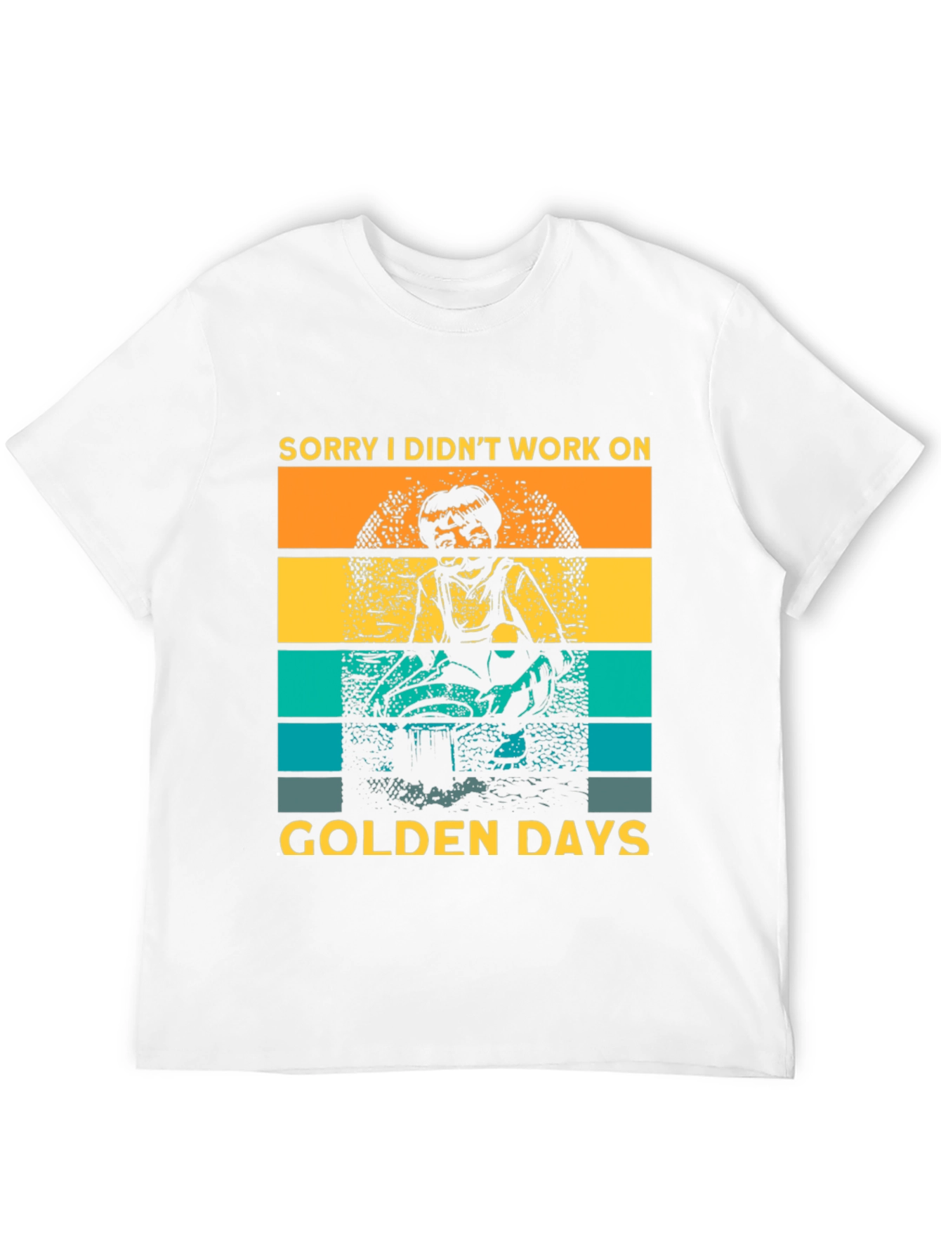 Golden Days Graphic Tee - Retro Style T-Shirt