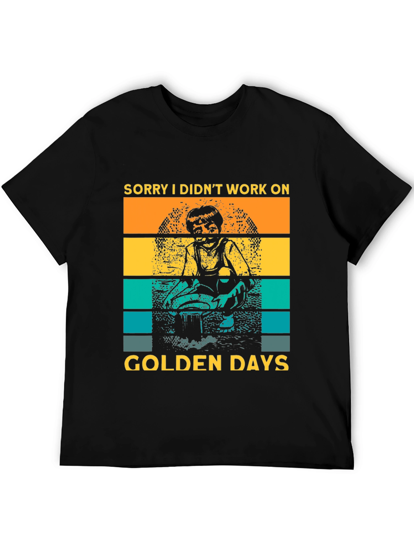 Golden Days Graphic Tee - Retro Style T-Shirt