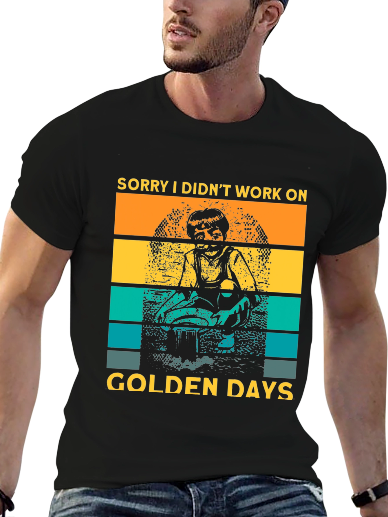 Golden Days Graphic Tee - Retro Style T-Shirt