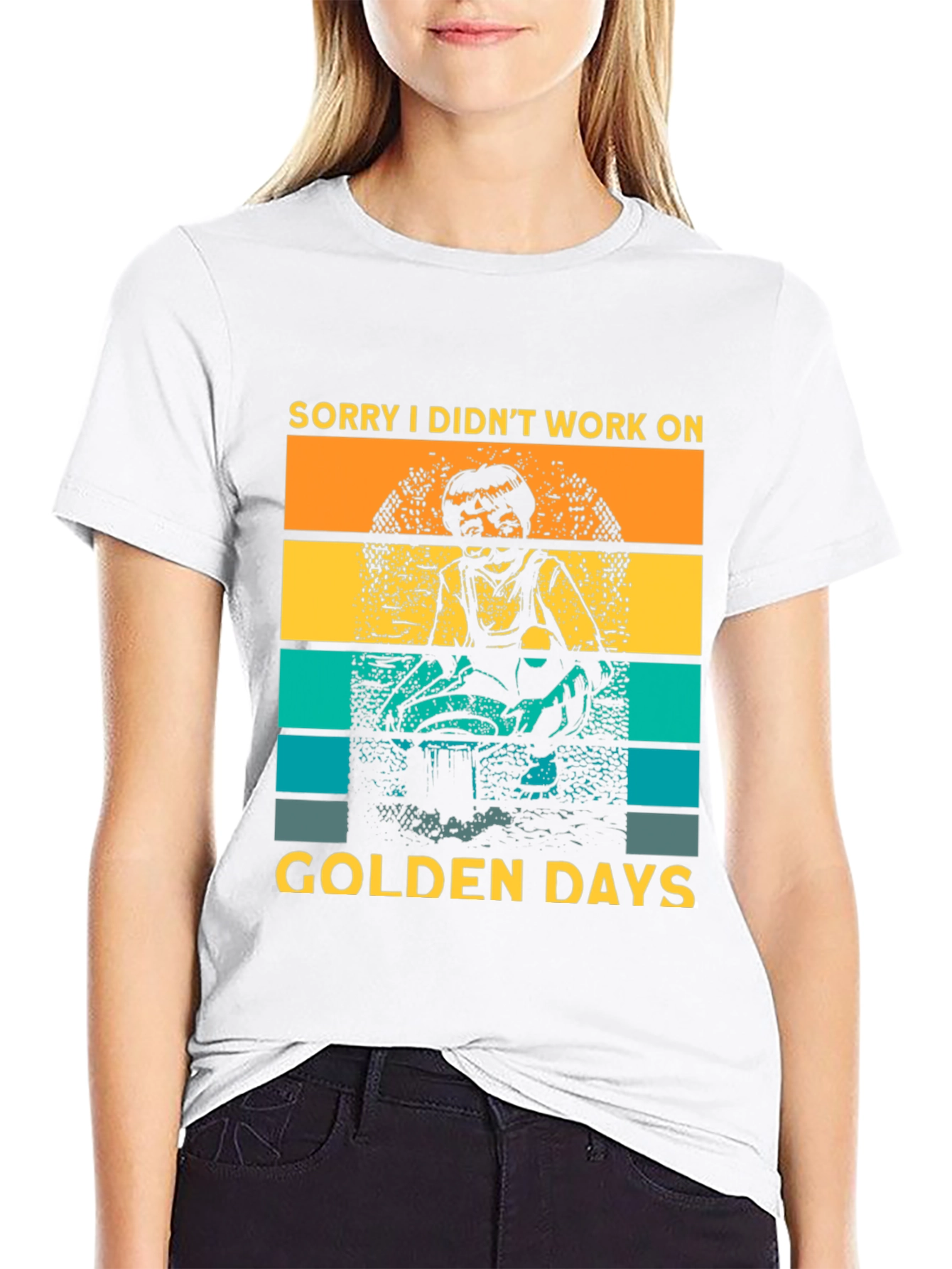 Golden Days Graphic Tee - Retro Style T-Shirt
