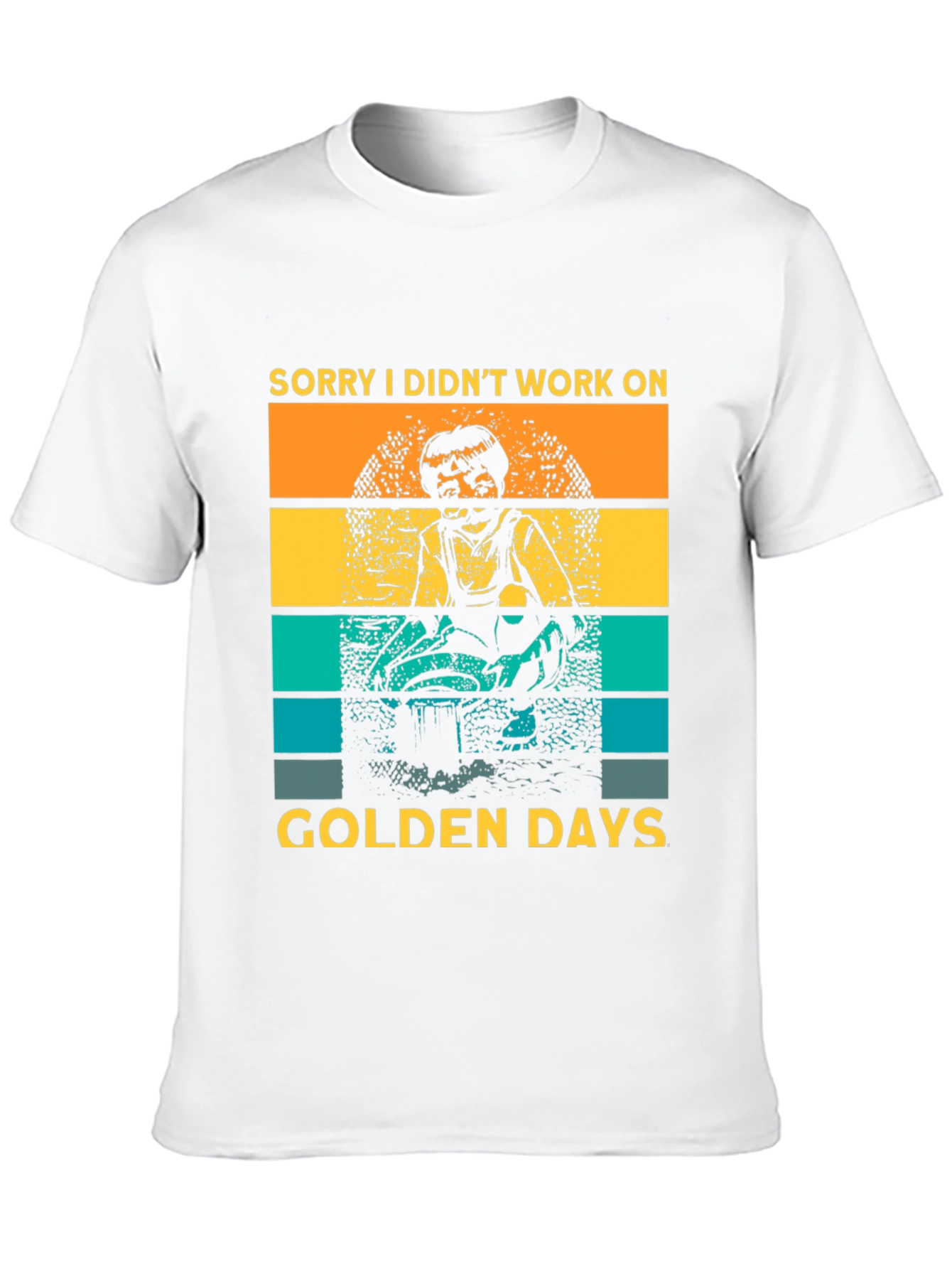 Golden Days Graphic Tee - Retro Style T-Shirt