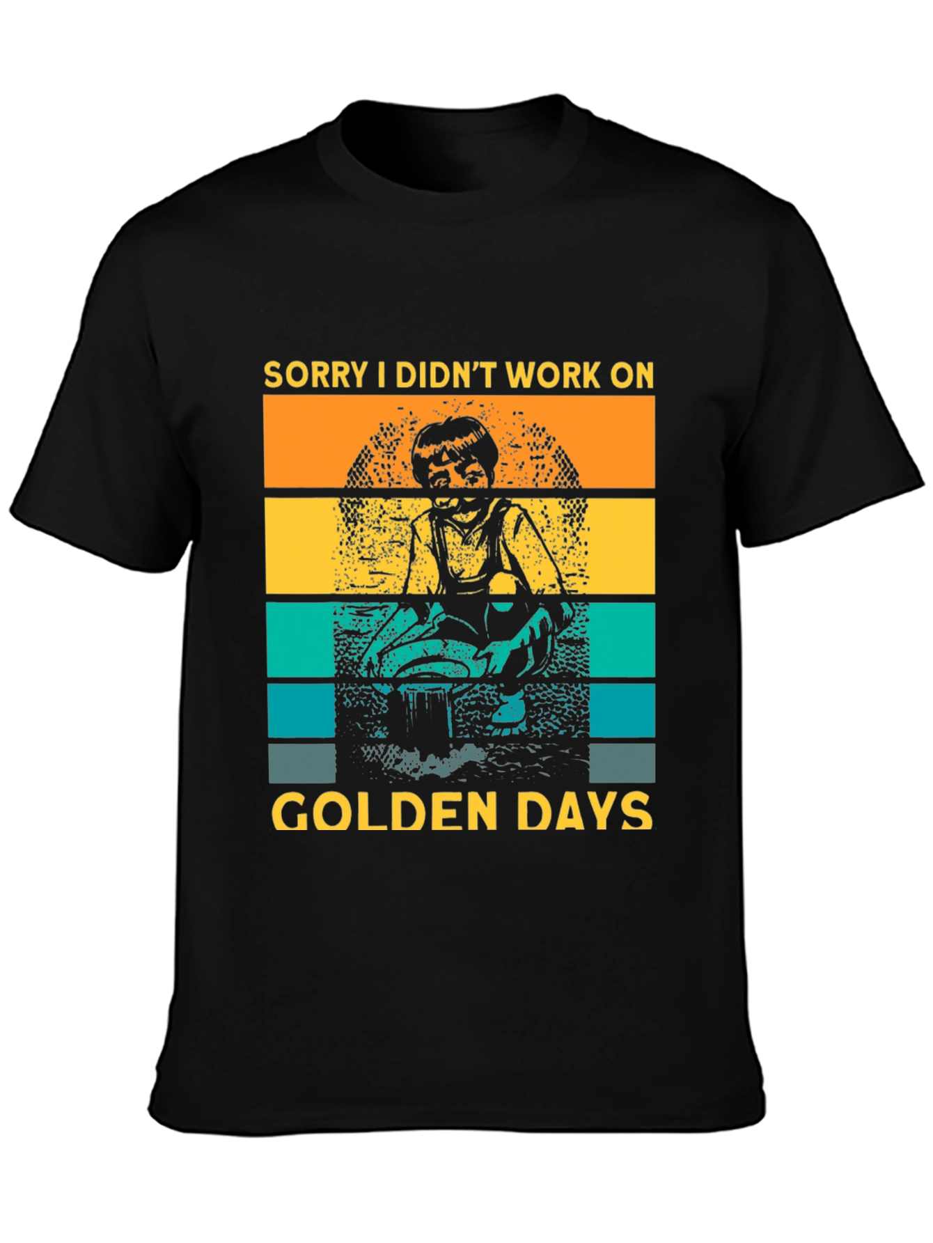 Golden Days Graphic Tee - Retro Style T-Shirt