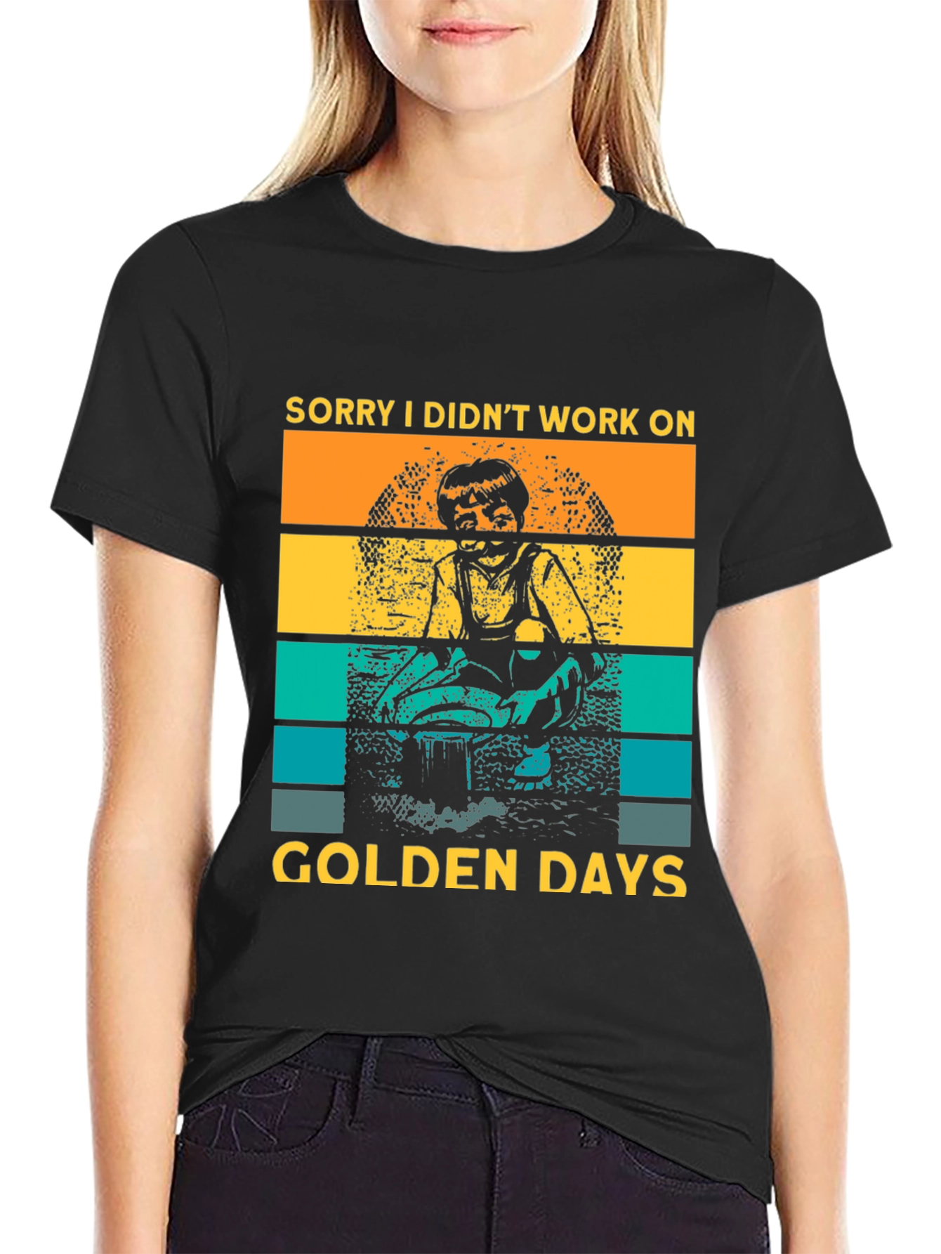 Golden Days Graphic Tee - Retro Style T-Shirt