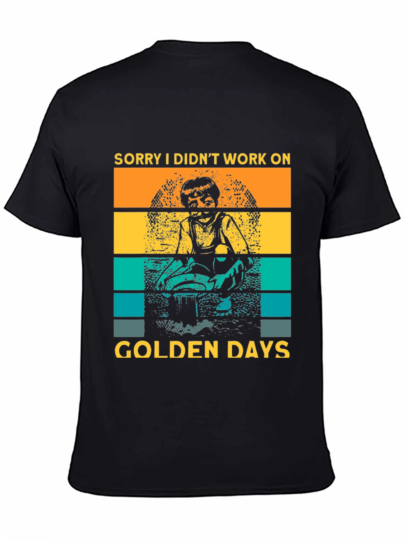 Golden Days Graphic Tee - Retro Style T-Shirt