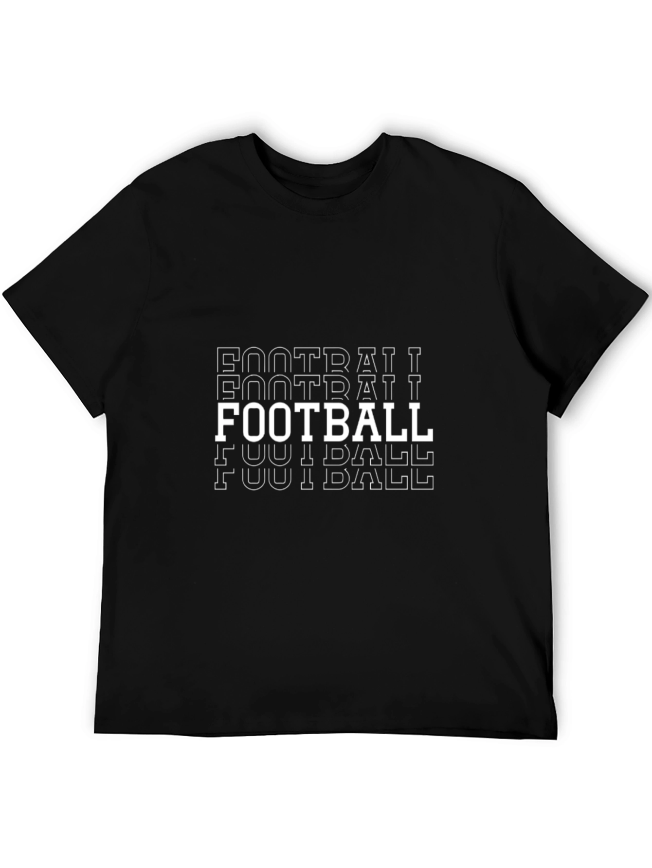 Bold Football Graphic Tee - Stylish Casual Wear