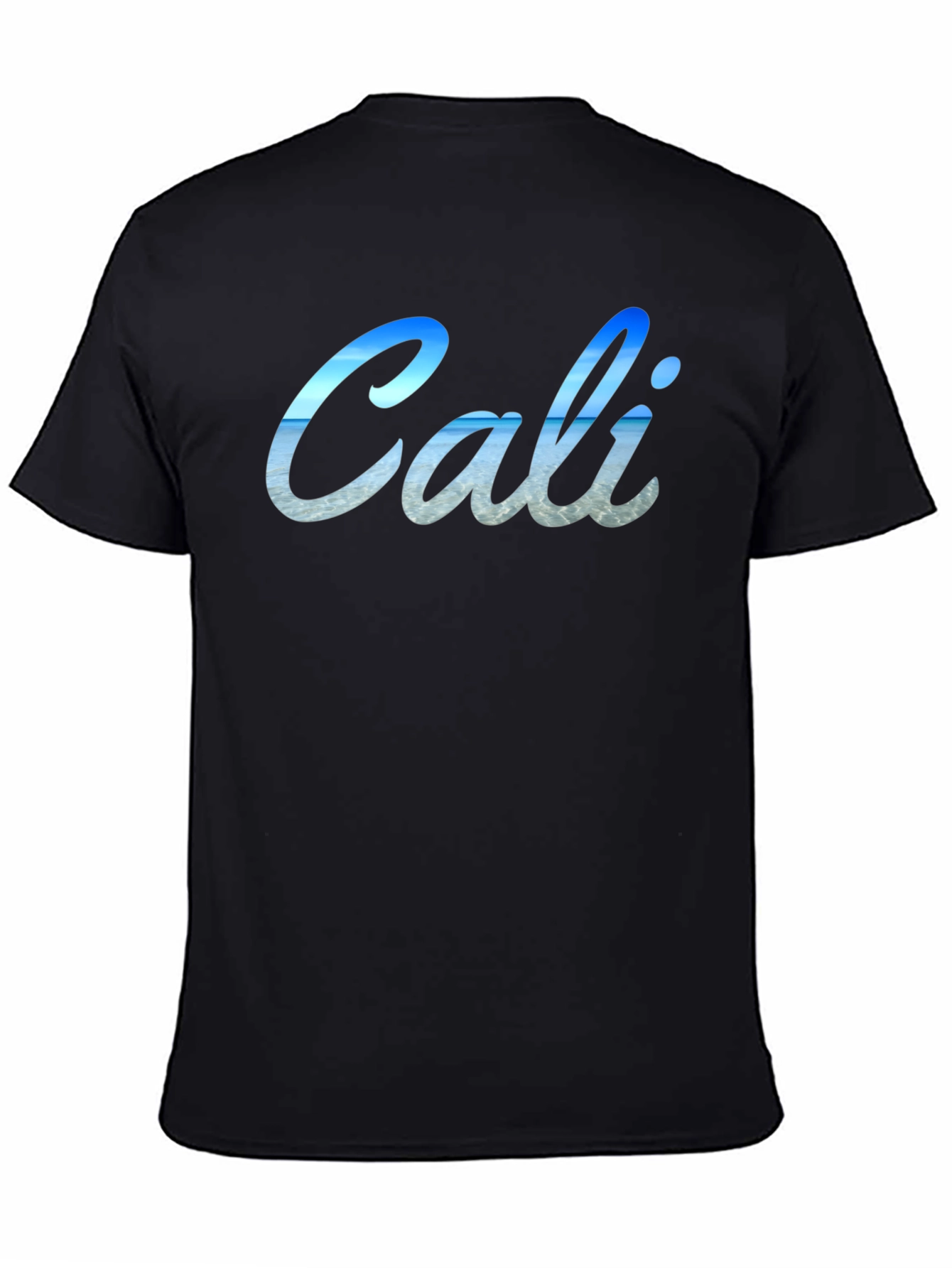 Cali Ocean Graphic Tee - Black