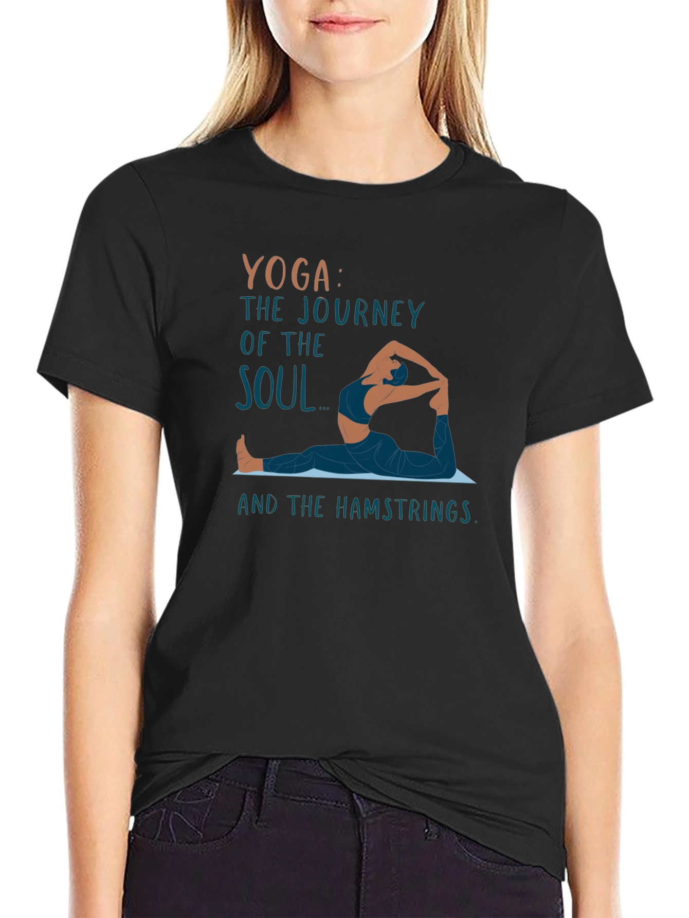 Yoga Journey T-Shirt - Soul & Hamstrings - Unisex