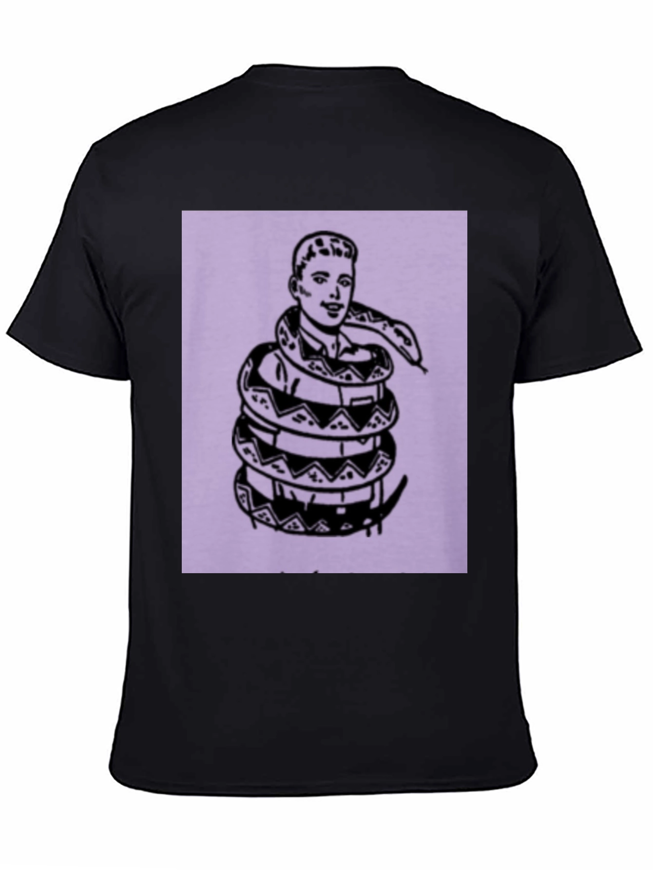 Snake Embrace Graphic Tee - Modern Streetwear