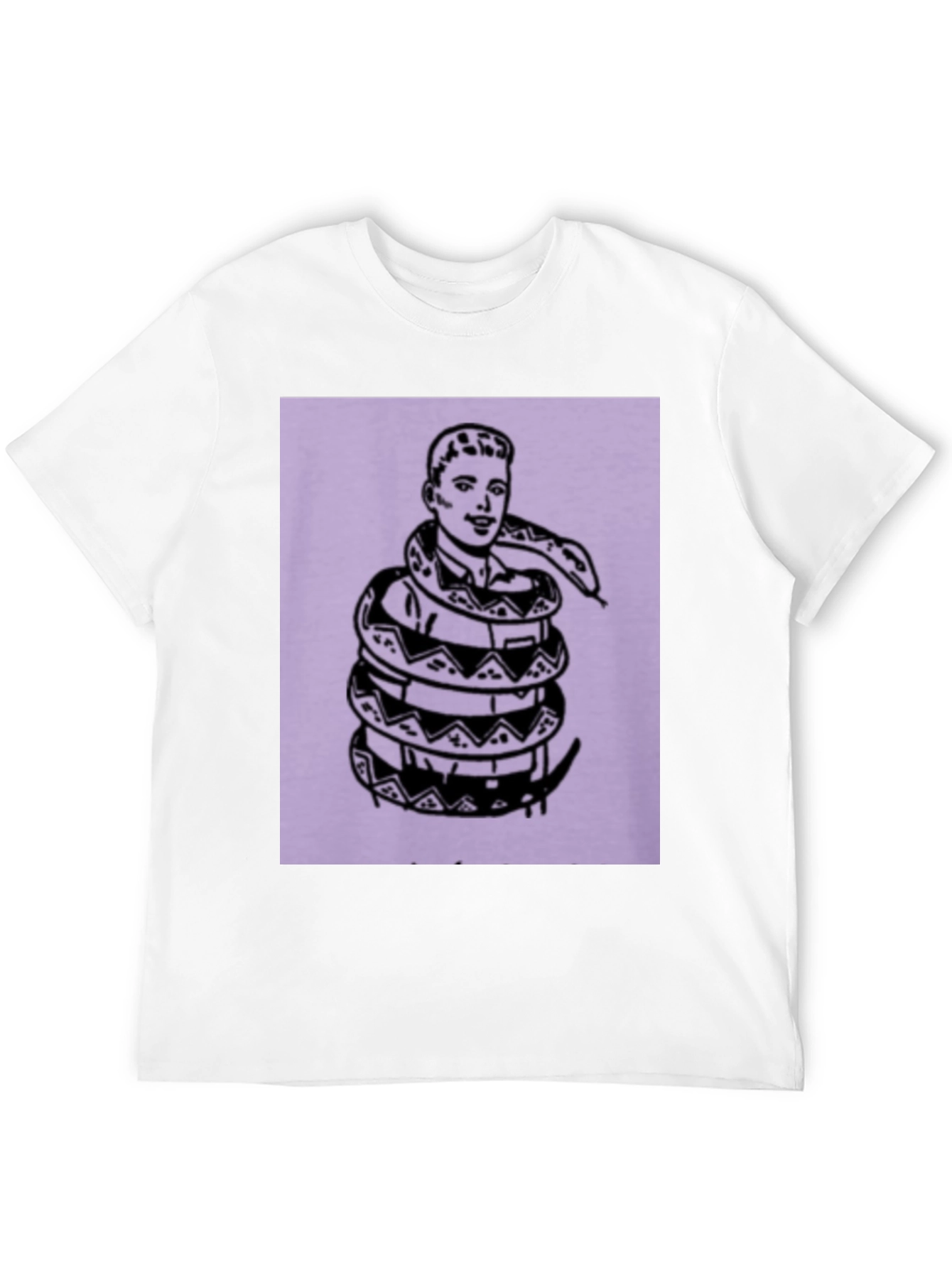 Snake Embrace Graphic Tee - Modern Streetwear