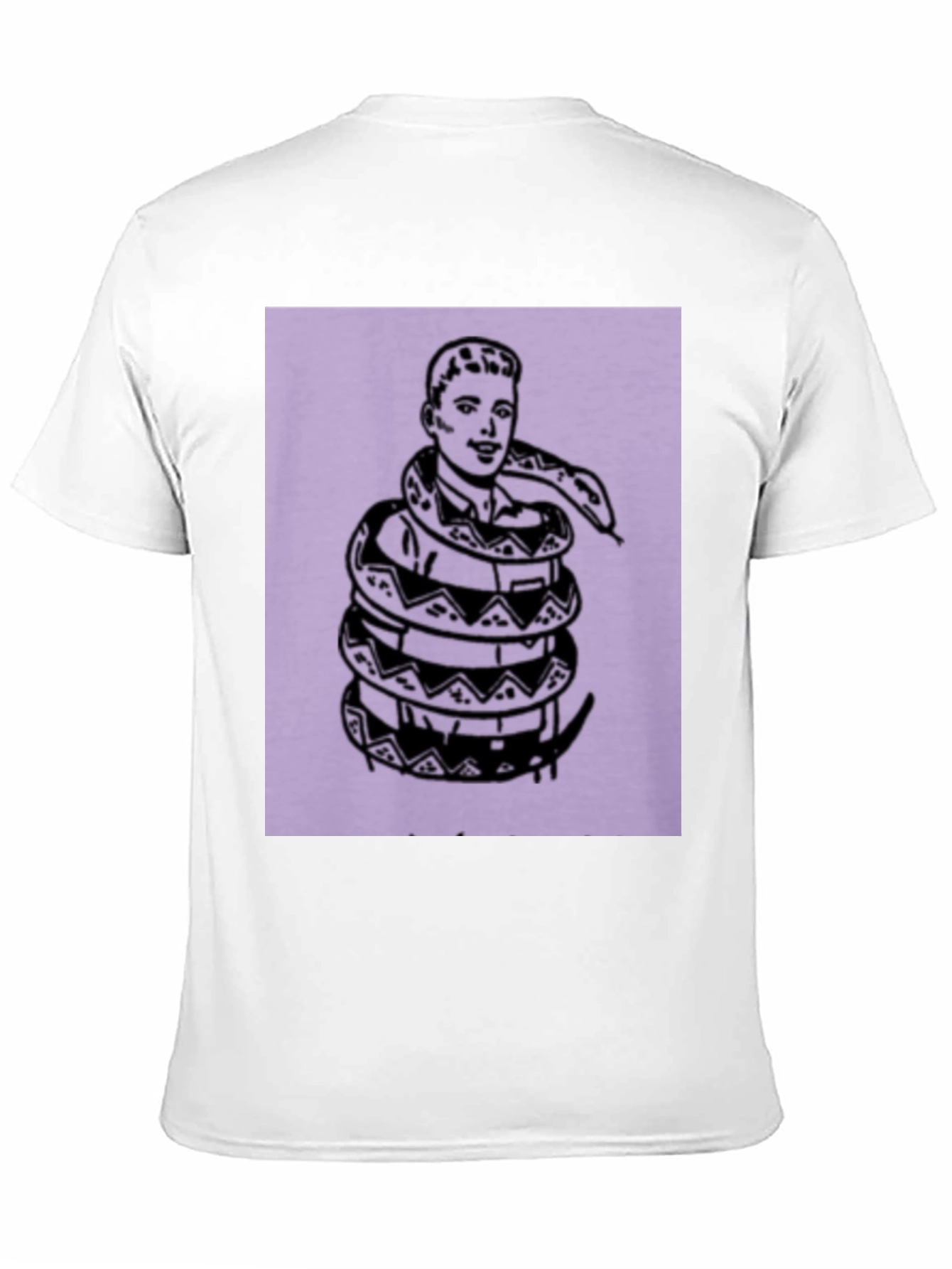 Snake Embrace Graphic Tee - Modern Streetwear