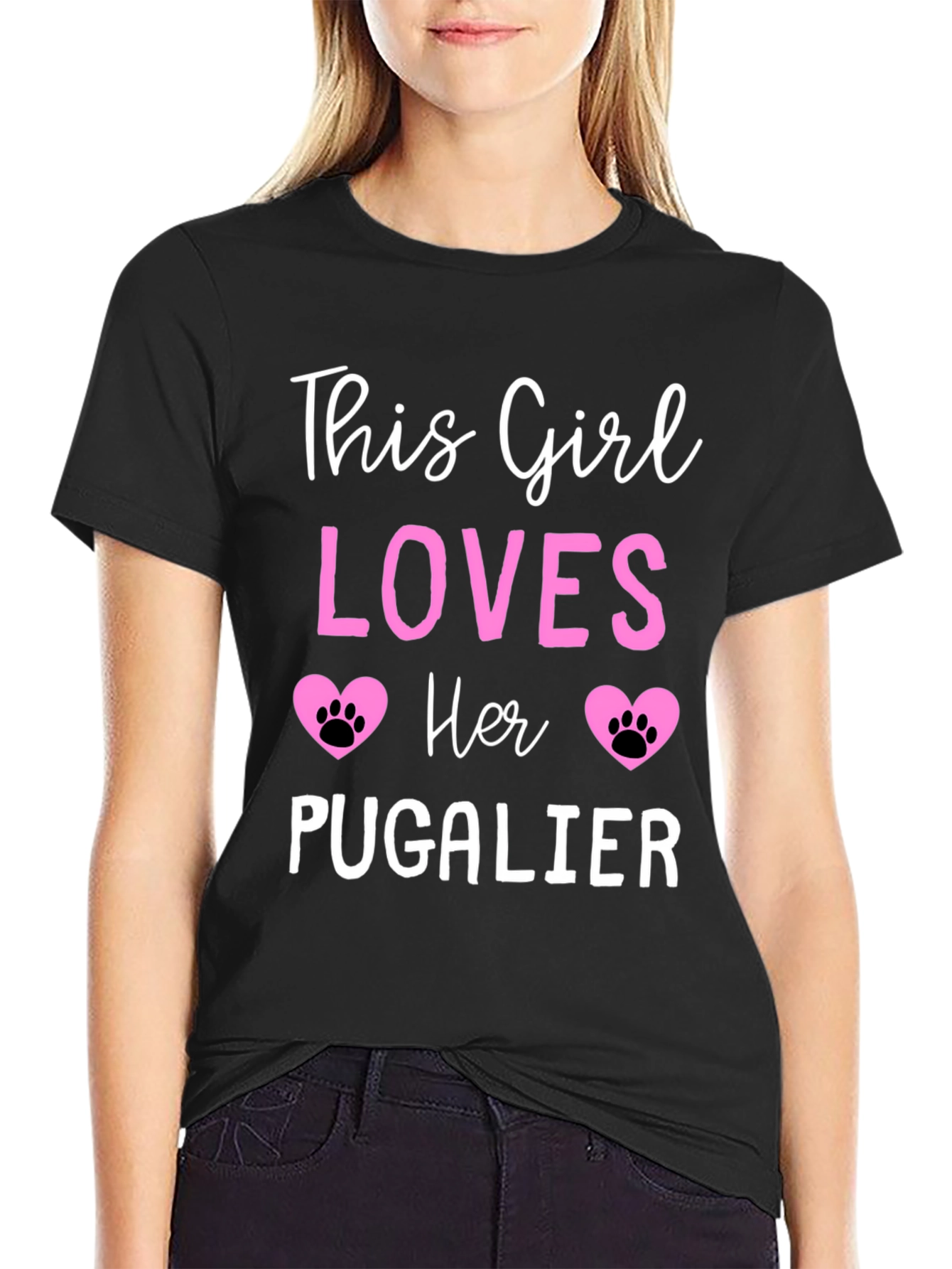 This Girl Loves Her Pugalier T-Shirt