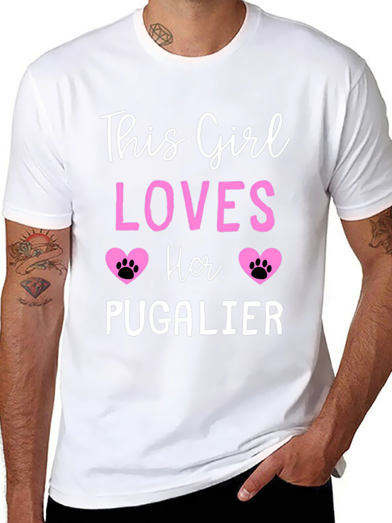 This Girl Loves Her Pugalier T-Shirt
