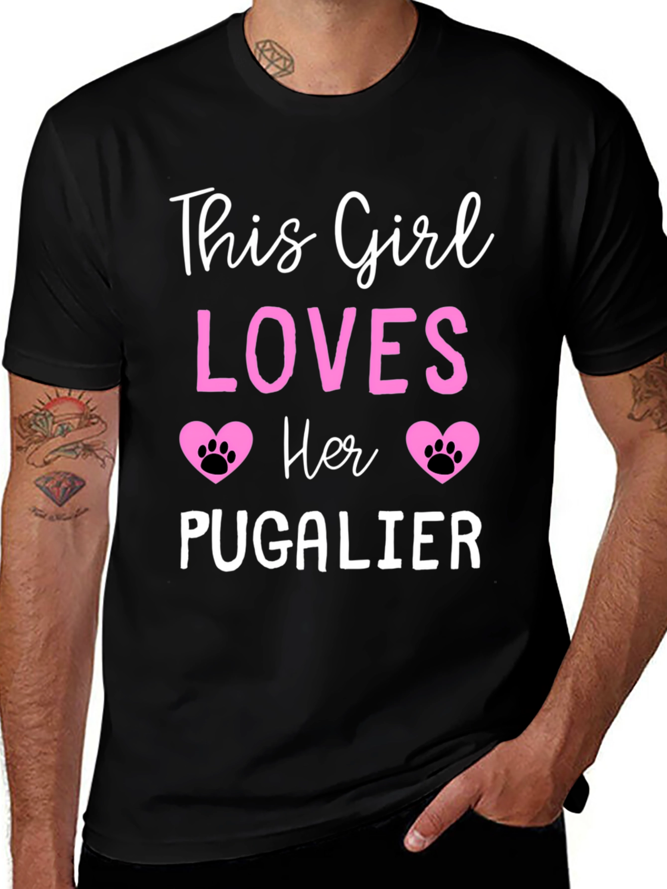 This Girl Loves Her Pugalier T-Shirt
