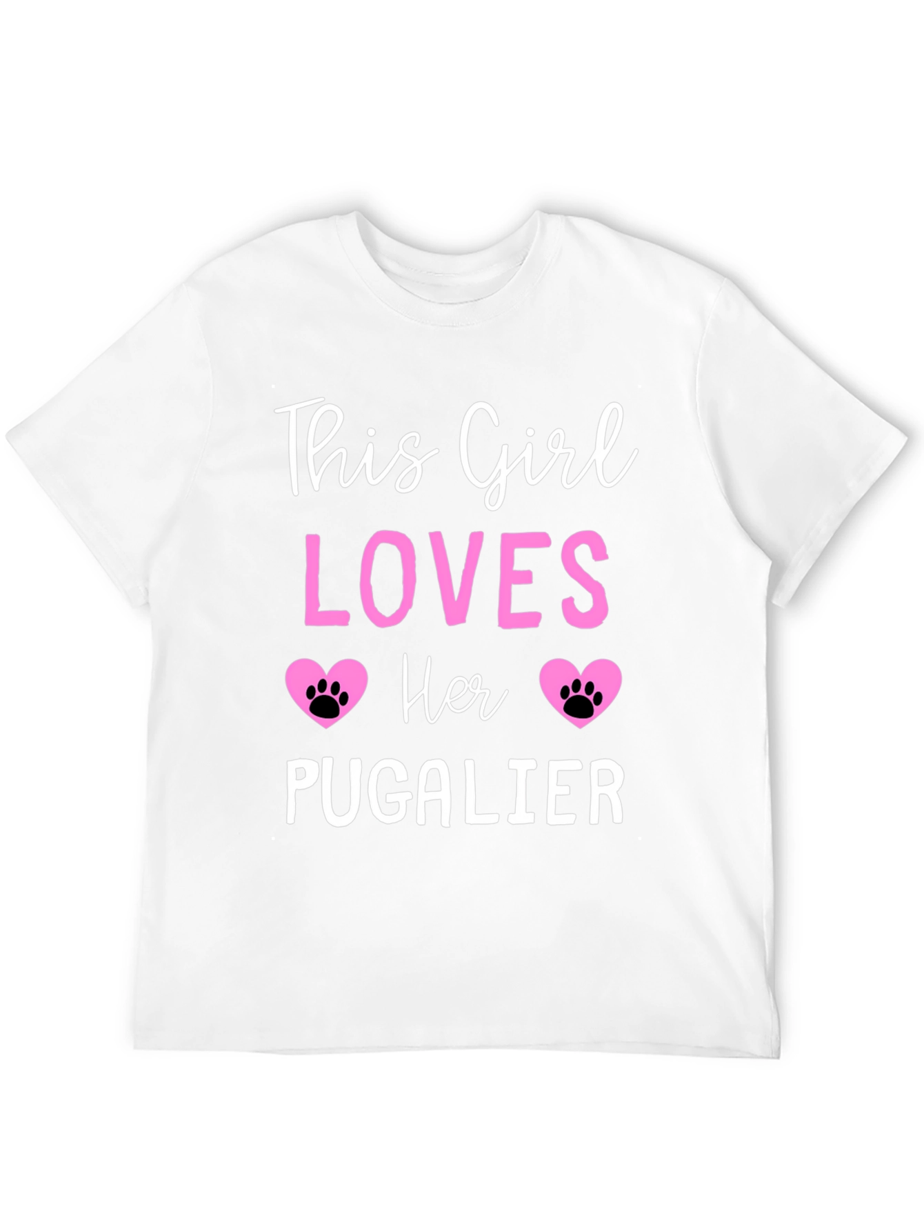 This Girl Loves Her Pugalier T-Shirt