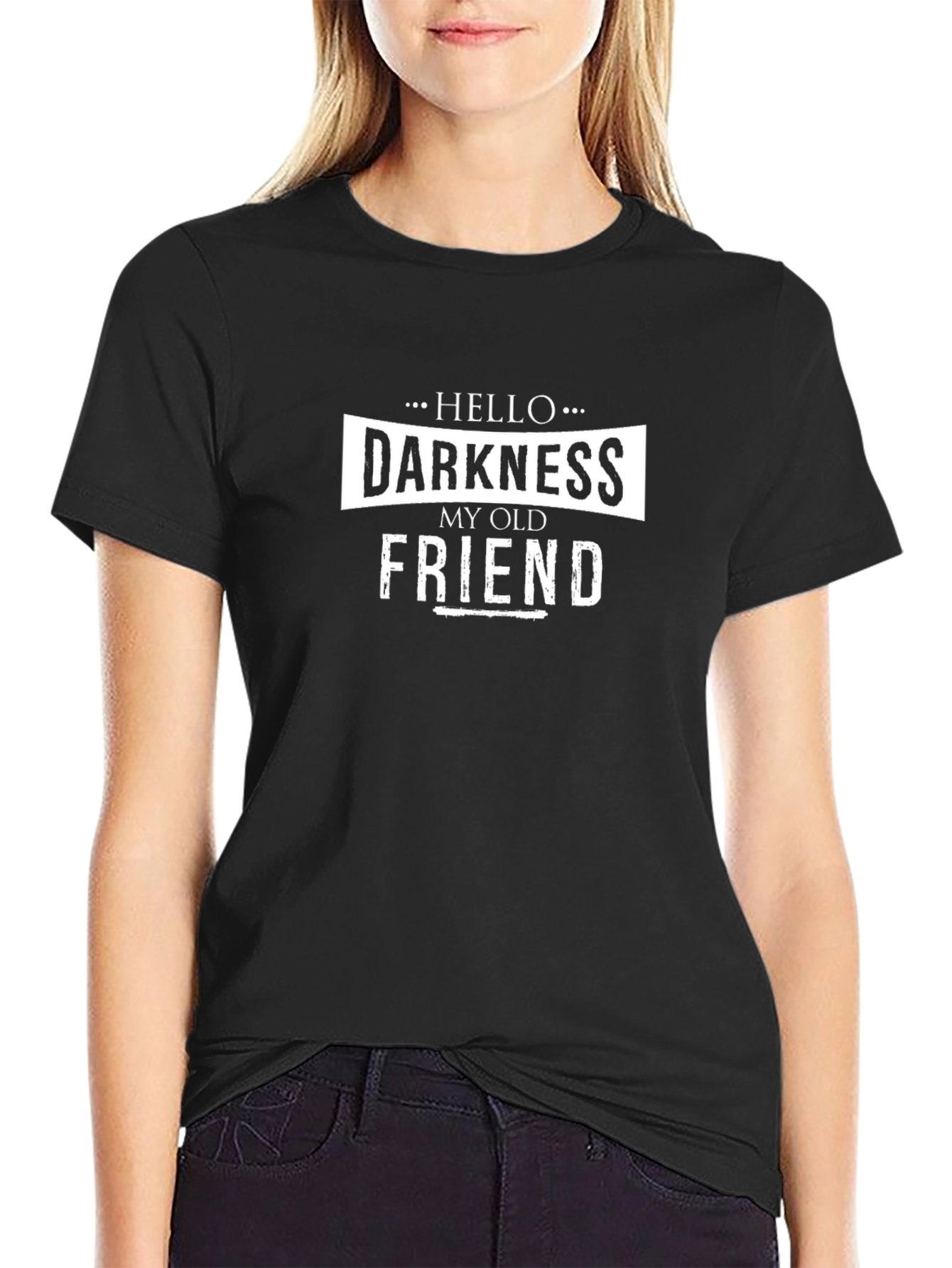 Hello Darkness My Old Friend Graphic T-Shirt