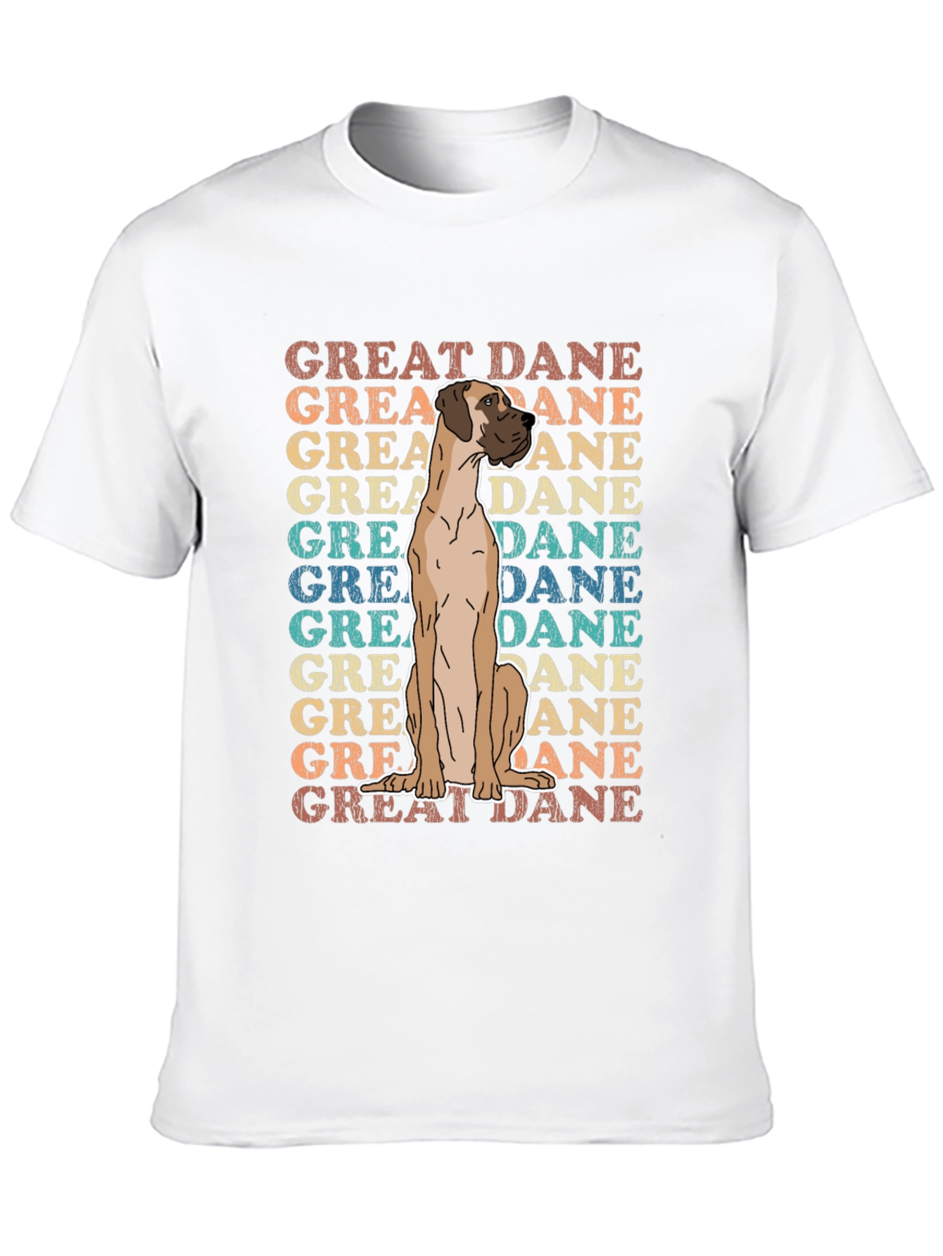 Great Dane Dog Graphic T-Shirt