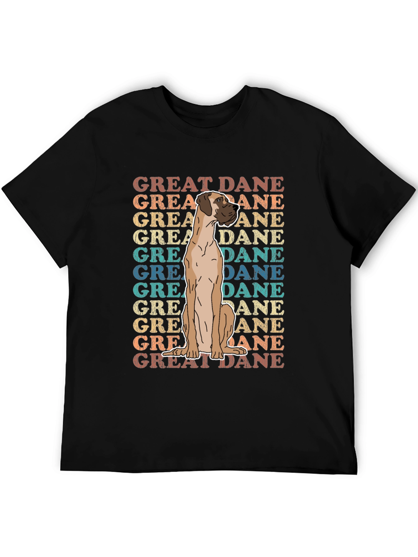 Great Dane Dog Graphic T-Shirt