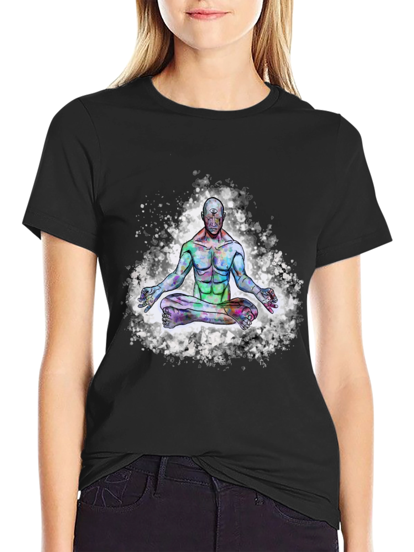 Third Eye Meditation Mens Graphic Tee