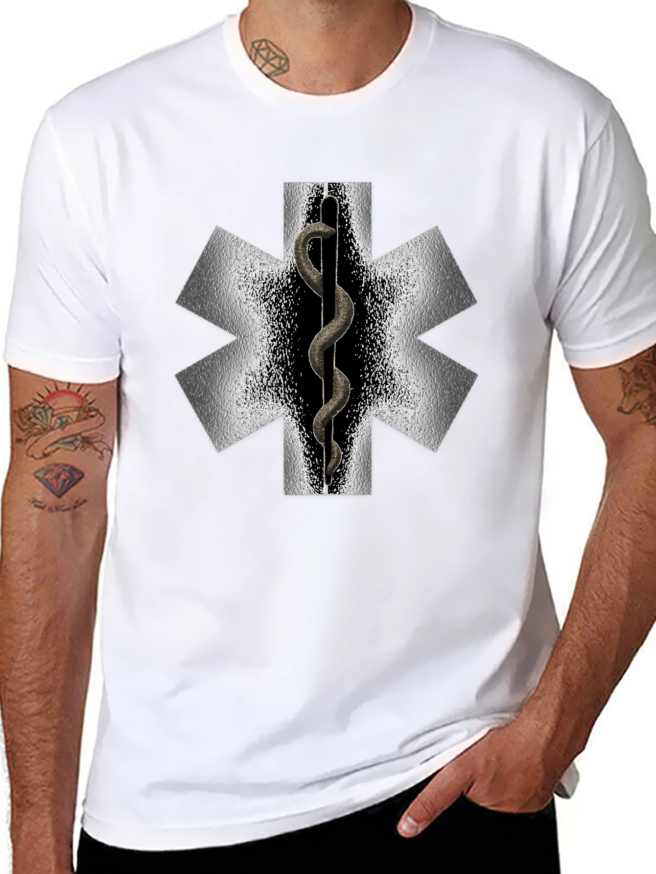 Star of Life EMT T-Shirt - Medical Symbol