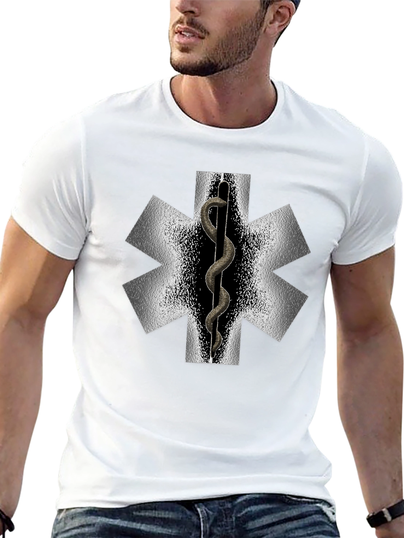 Star of Life EMT T-Shirt - Medical Symbol