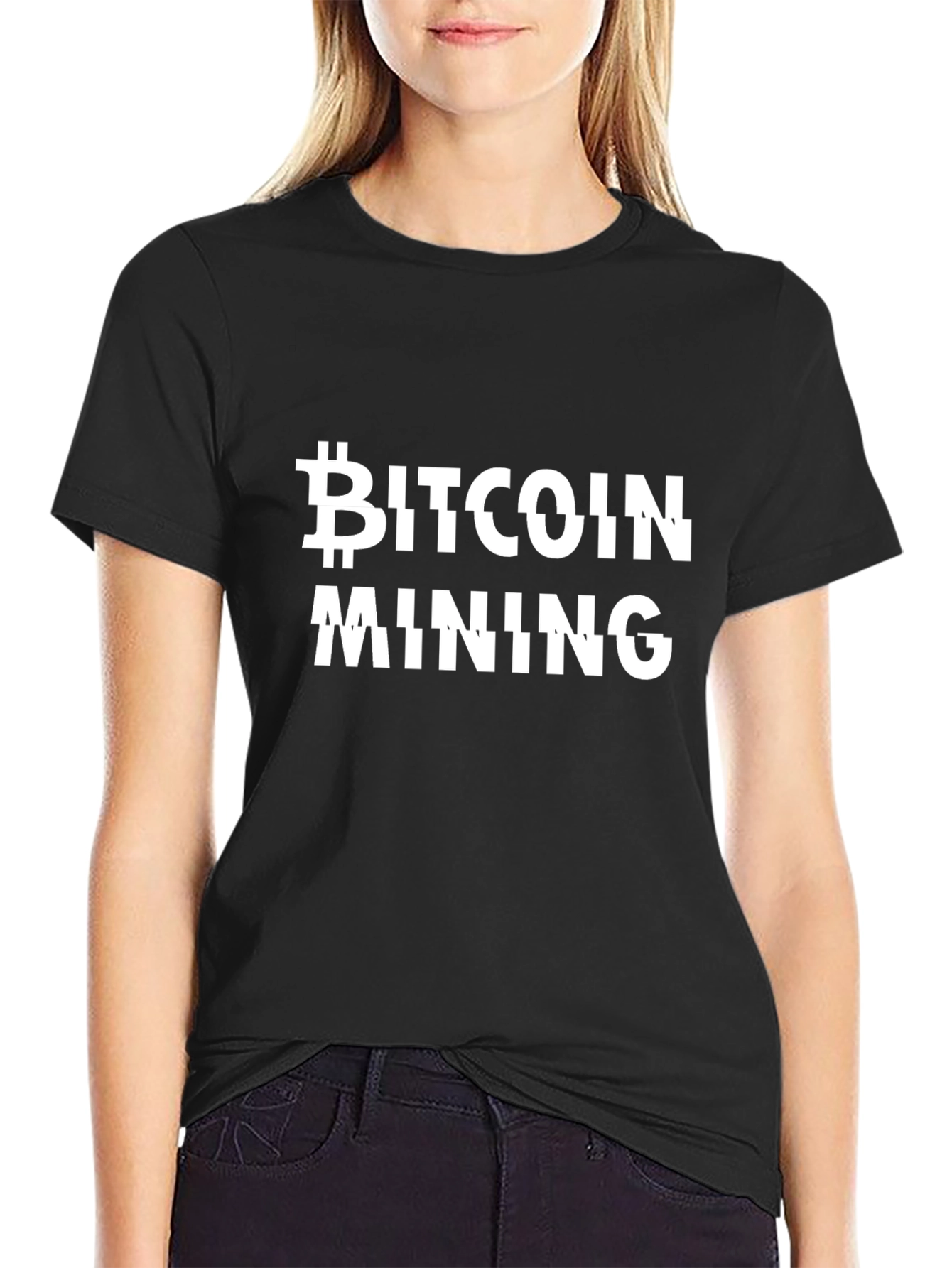 Bitcoin Mining Graphic Tee - Crypto Enthusiast Shirt