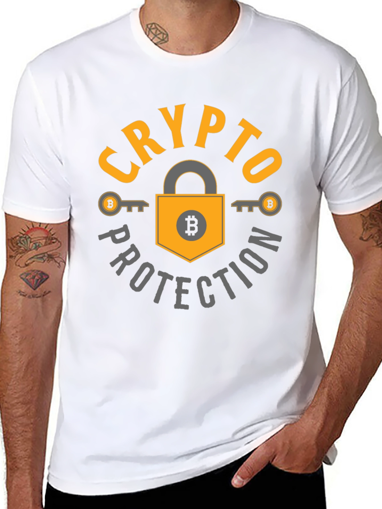 Crypto Protection T-Shirt - Secure Your Digital Assets