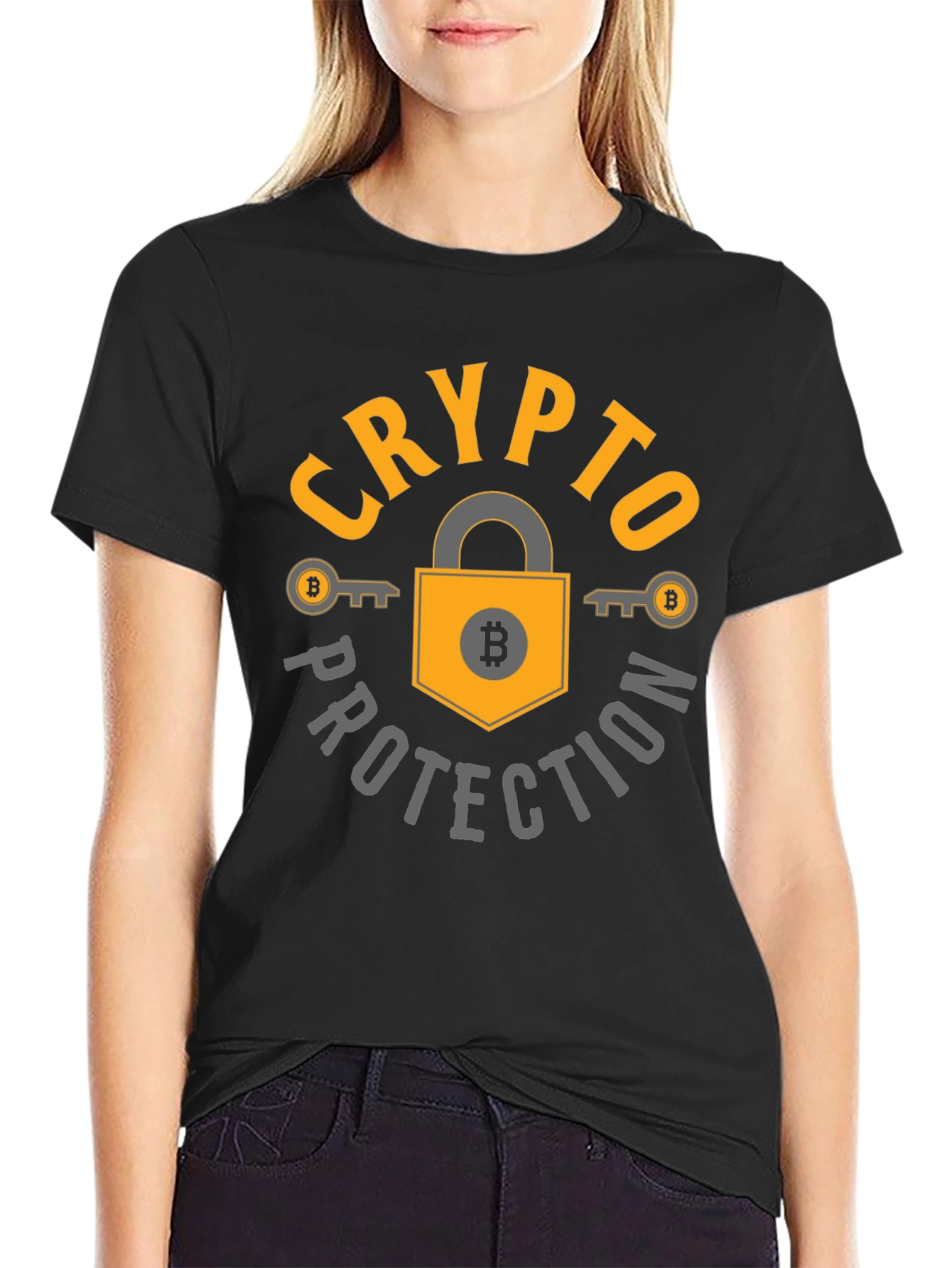 Crypto Protection T-Shirt - Secure Your Digital Assets