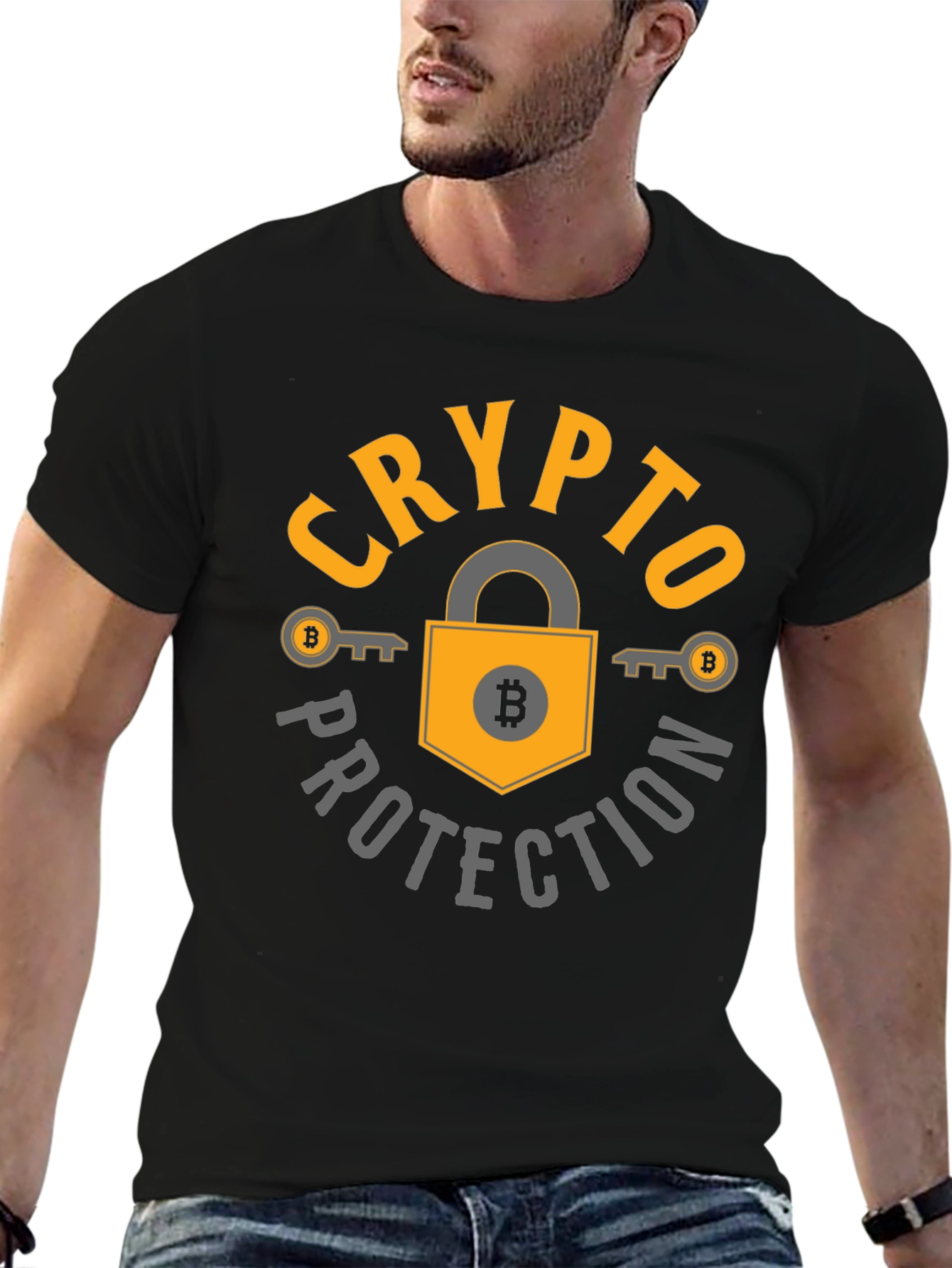 Crypto Protection T-Shirt - Secure Your Digital Assets