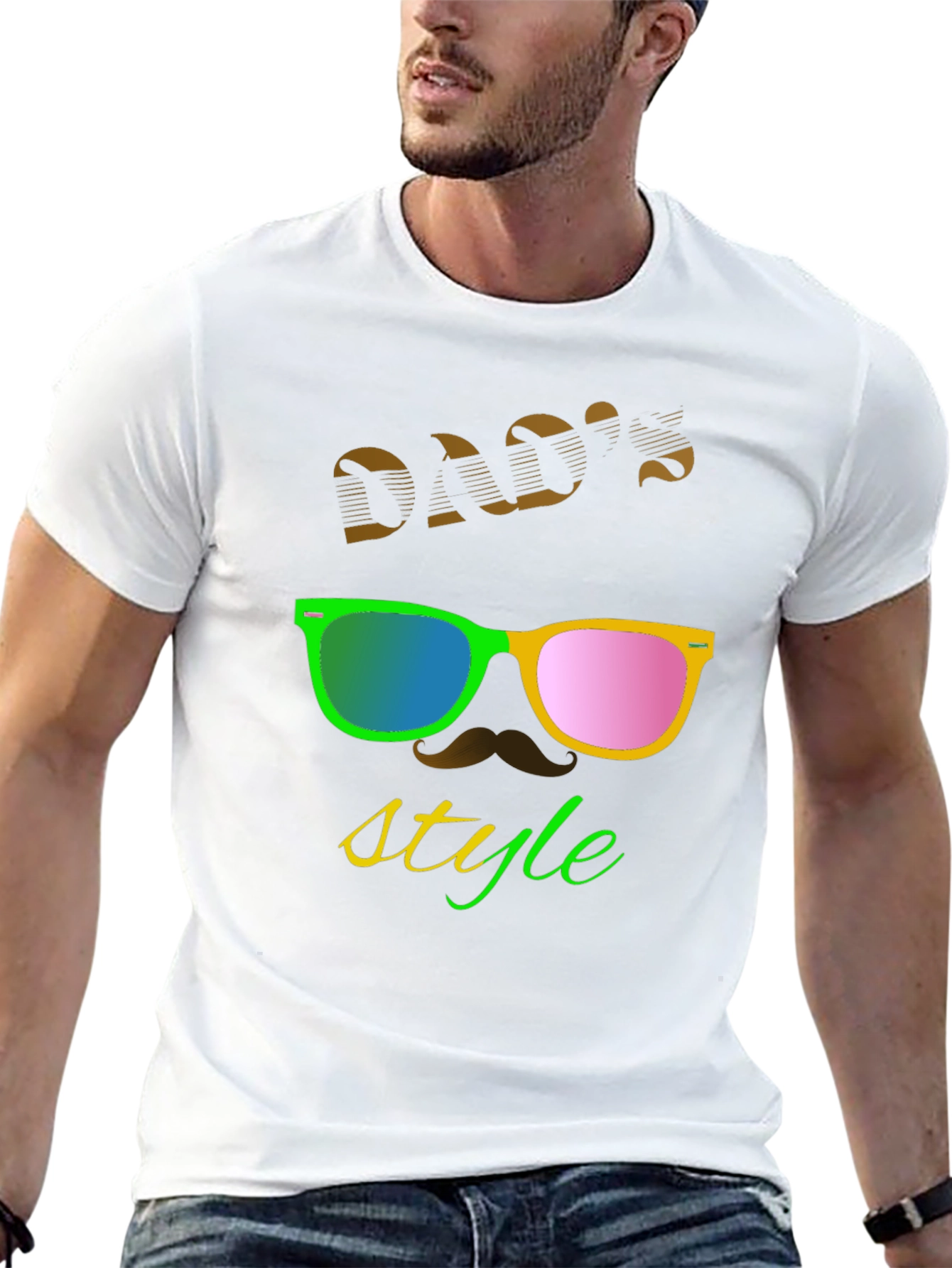 Dads Style Graphic T-Shirt