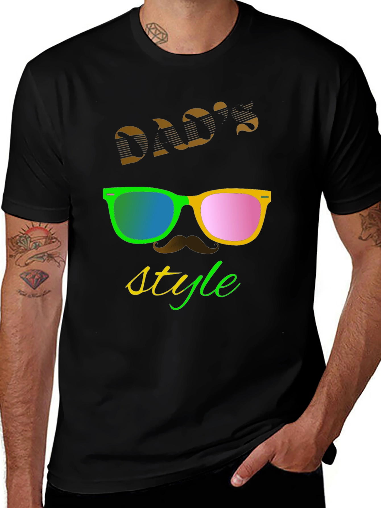 Dads Style Graphic T-Shirt