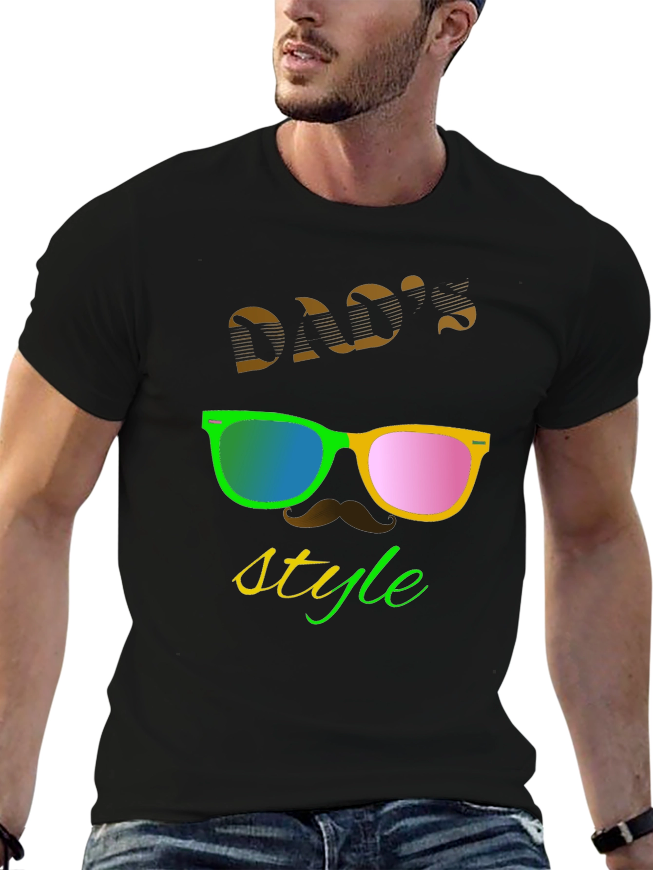 Dads Style Graphic T-Shirt